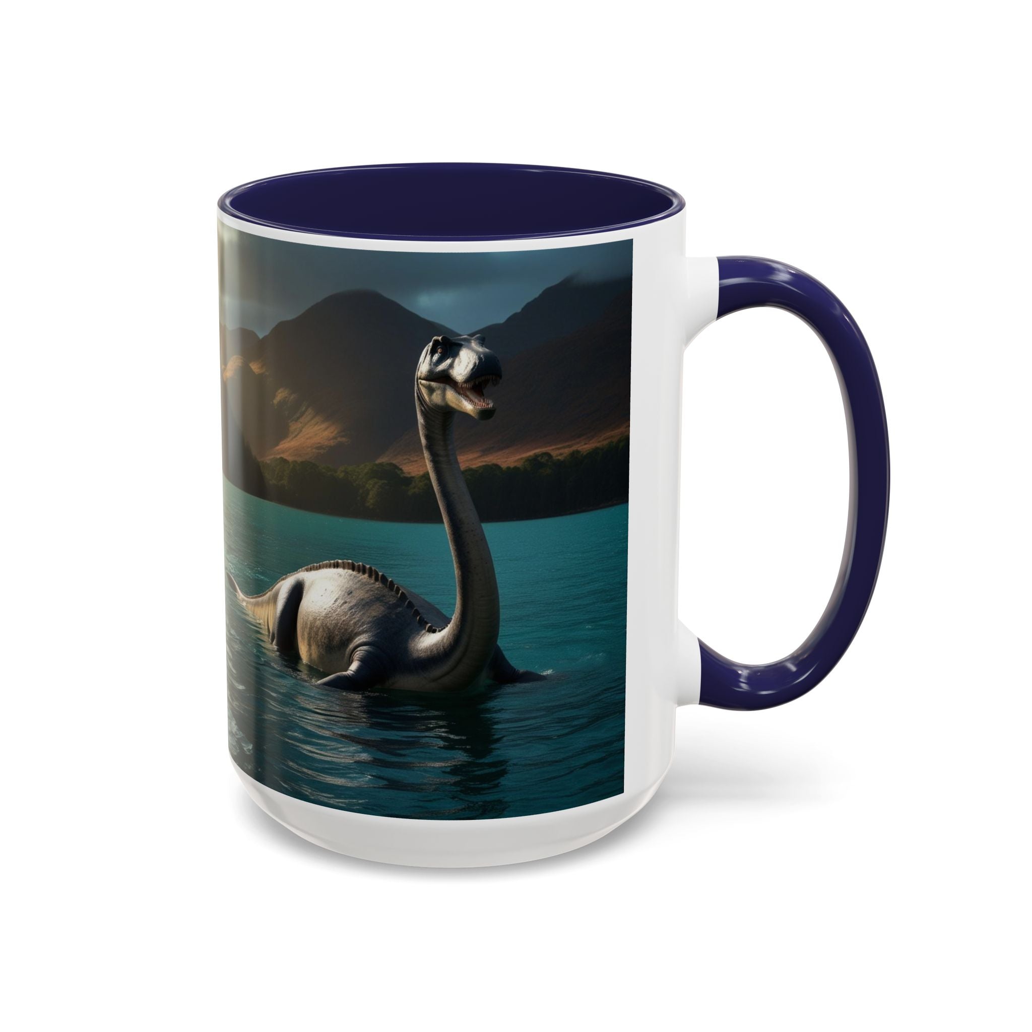 Loch Ness Monster Coffee Mug: Nessie Cryptid Gift, Scottish Sea Creature