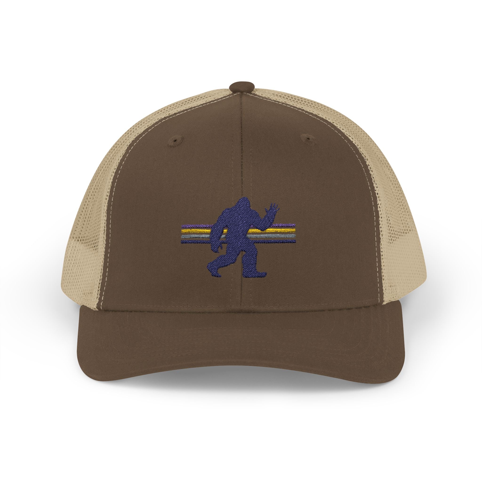 Bigfoot Baseball Cap: Sasquatch Trucker Hat, Snapback Hat, Embroidered Outdoor Gear