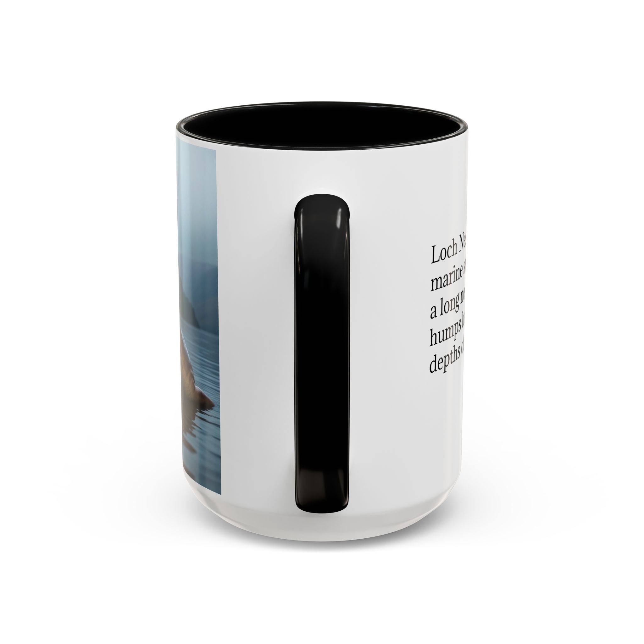 Loch Ness Monster Coffee Cup: Nessie Cryptid Gift, Scottish Sea Creature