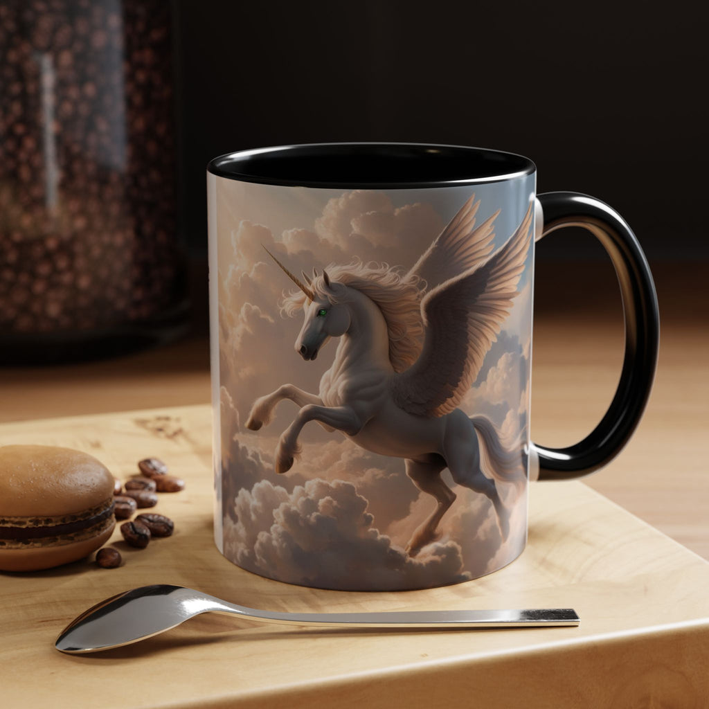 Unicorn Coffee Cup: Enchanted Alicorn Mug, Legendary Creature, Fairytale Gift