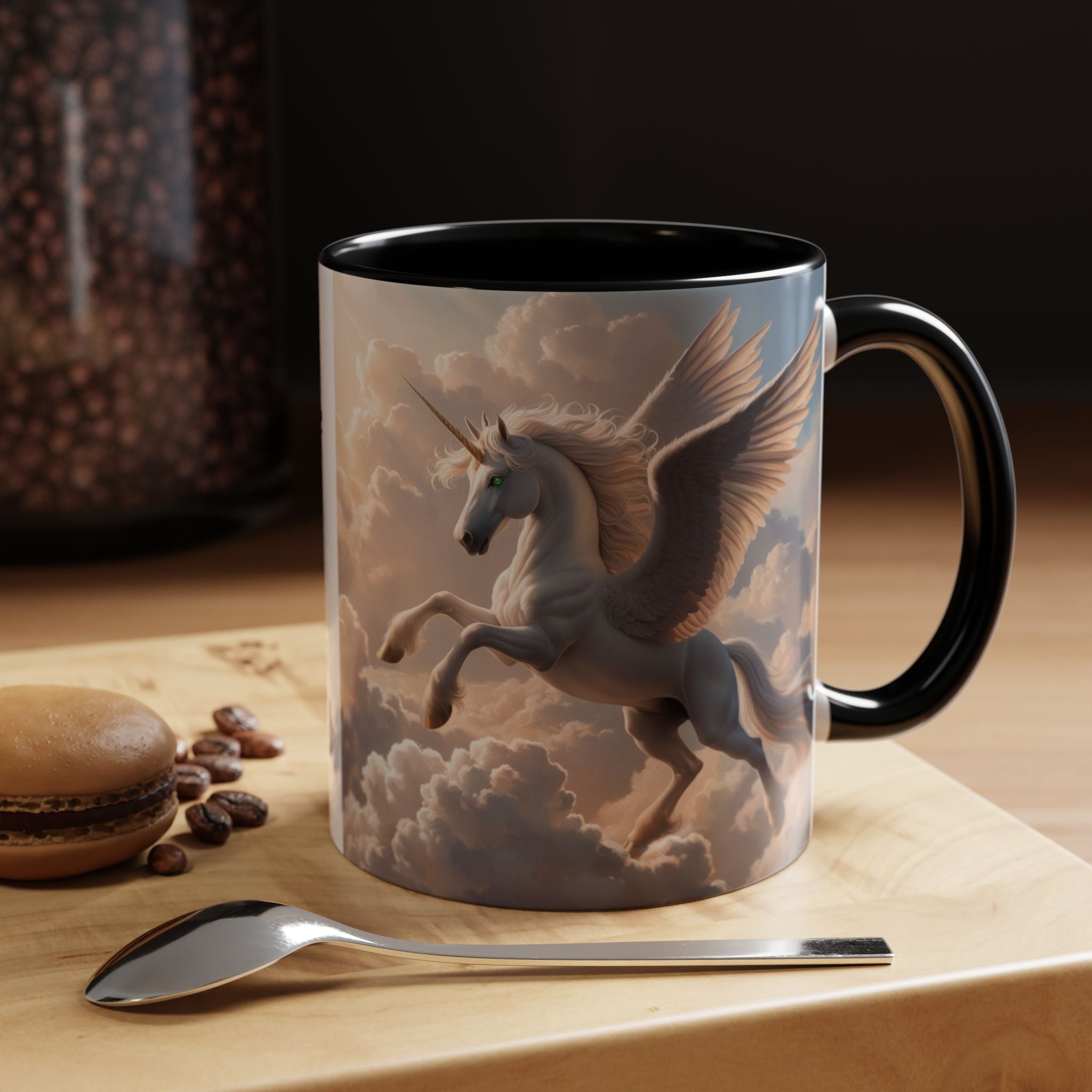 Unicorn Coffee Cup: Enchanted Alicorn Mug, Legendary Creature, Fairytale Gift