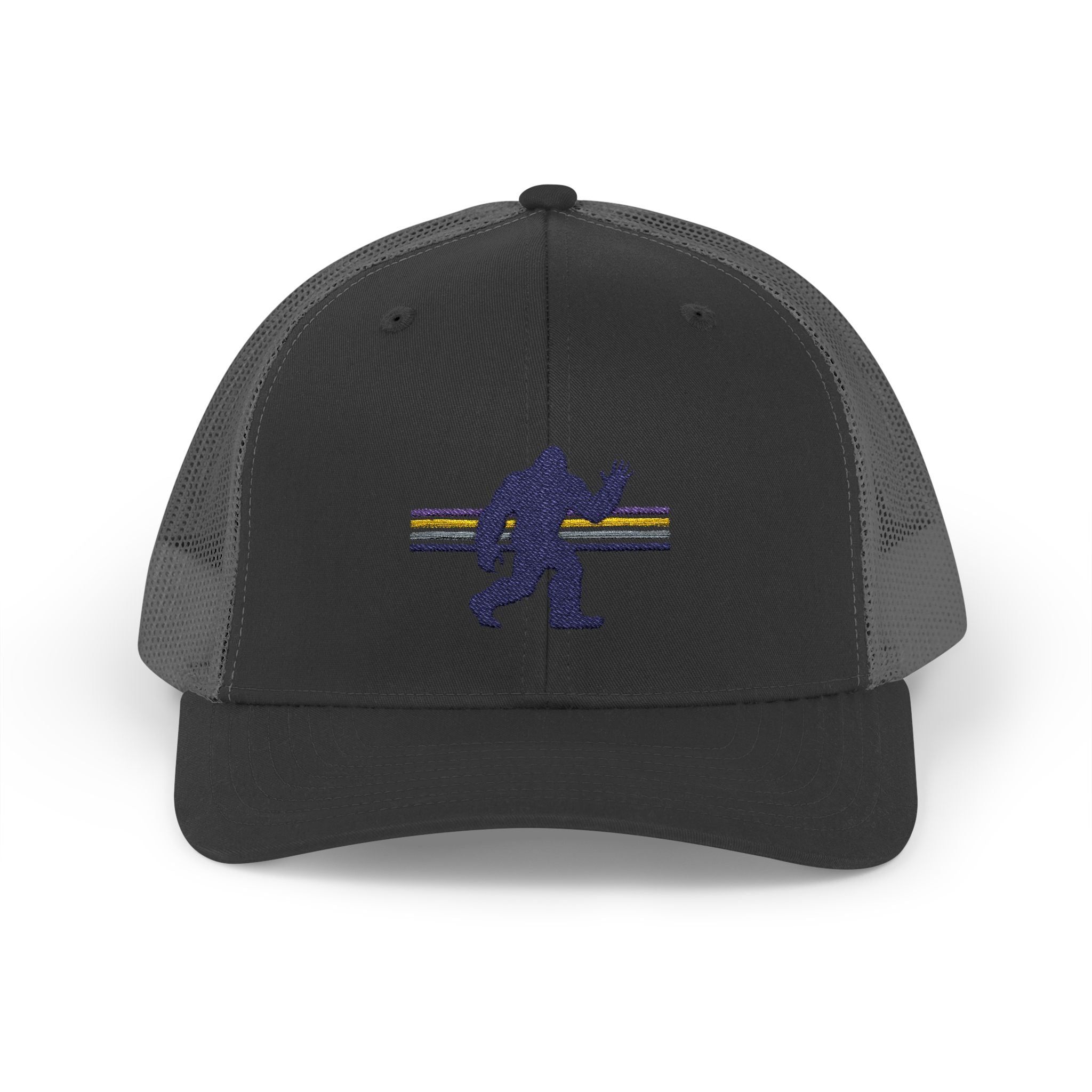 Bigfoot Baseball Cap: Sasquatch Trucker Hat, Snapback Hat, Embroidered Outdoor Gear