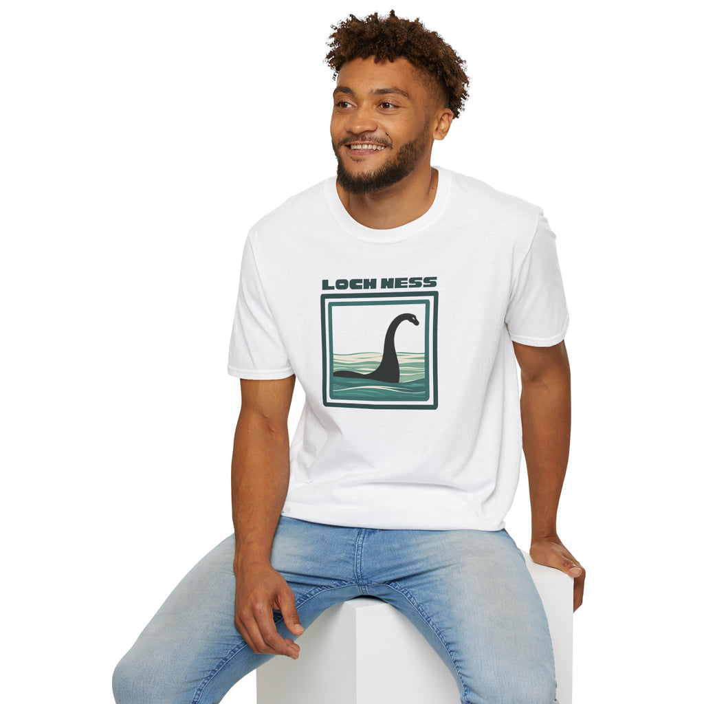 Lochness Monster Shirt: Nessie T-Shirt, Plesiosaurus Graphic Tee, Loch Ness Retro Clothing