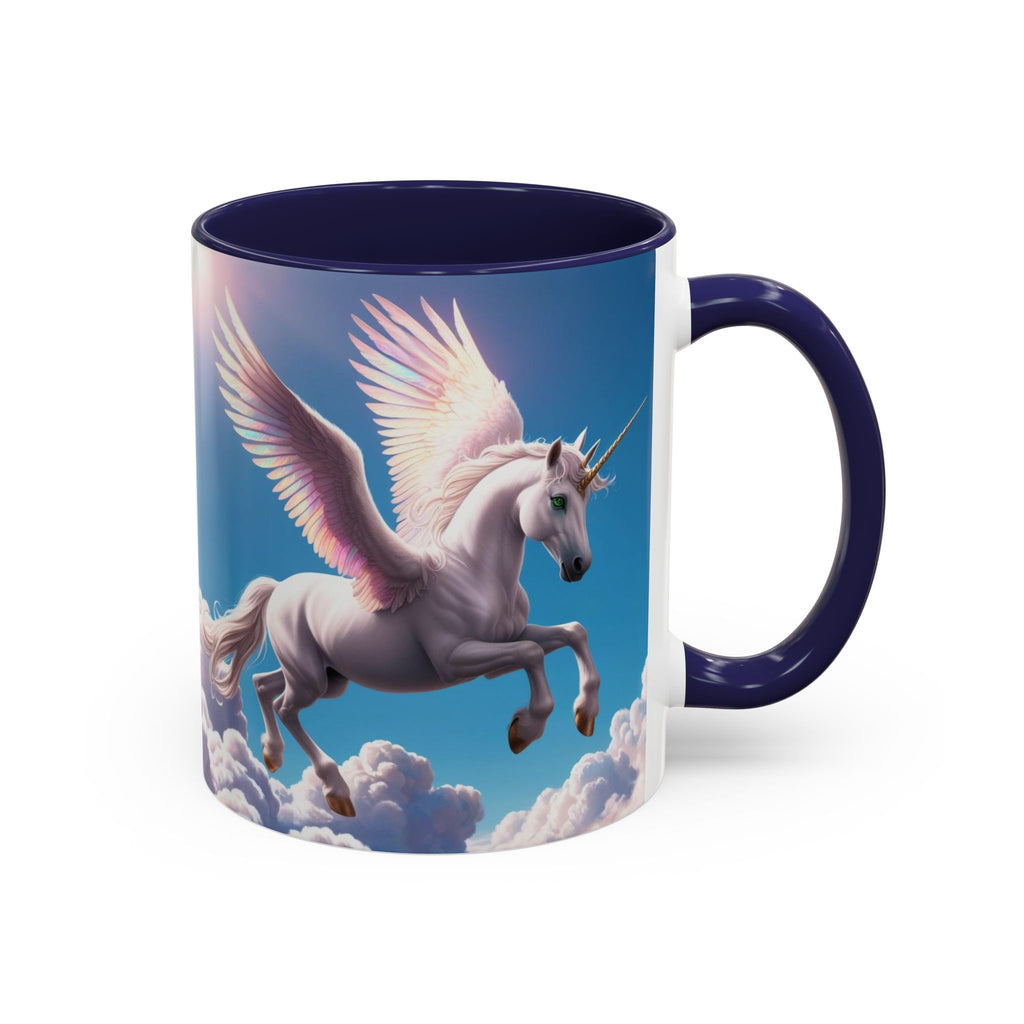 Unicorn Coffee Cup: Fantasy Alicorn Mug, Legendary Creature, Enchanted Gift (Purple)