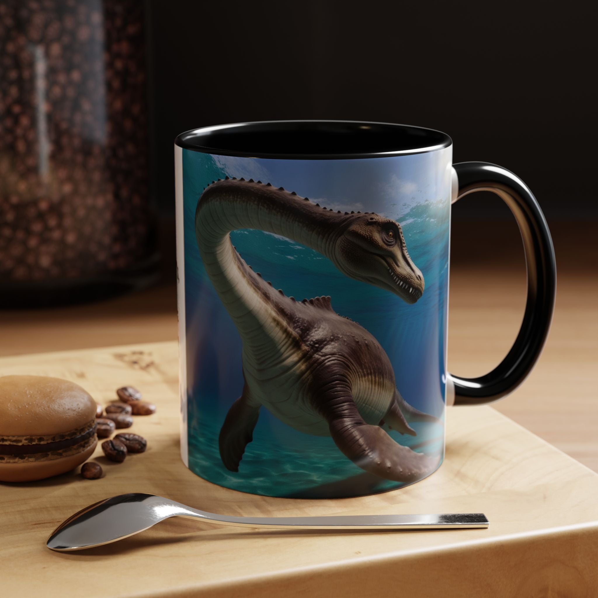 Loch Ness Monster: Nessie Coffee Mug, Mythical Sea Creature, Plesiosaurus Gift