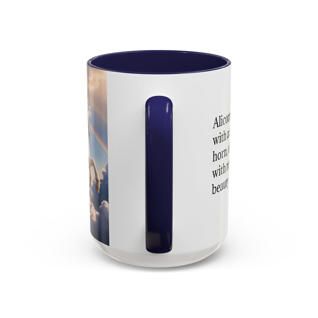 Unicorn Coffee Mug: Enchanted Alicorn, Mythical Creature, Fairytale Gift (Pink)