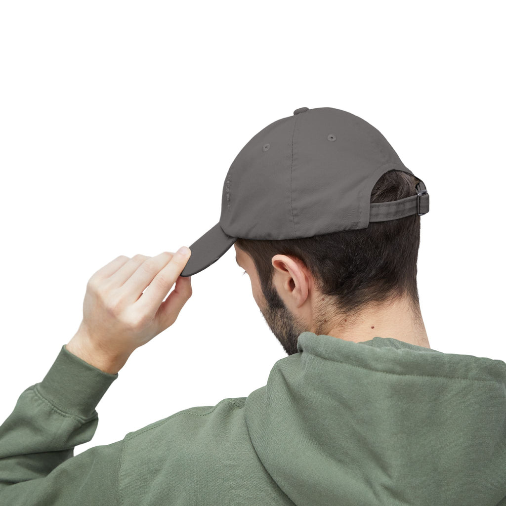 Loch Ness Monster: Unisex Distressed Cap, Adjustable Strap, Casual Outdoor Style (Maroon)