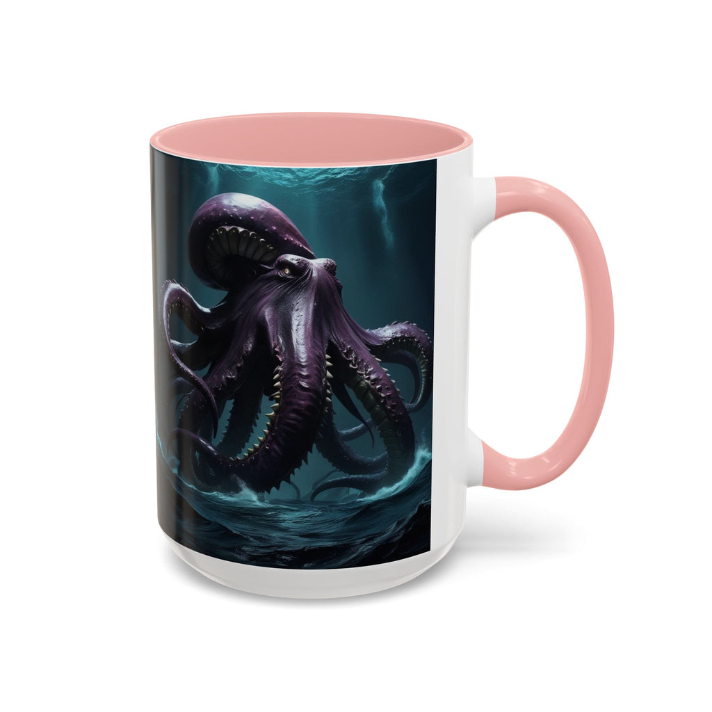 Kraken Coffee Cup: Giant Squid Coffee Mug, Mythical Creature, Octopus Gift