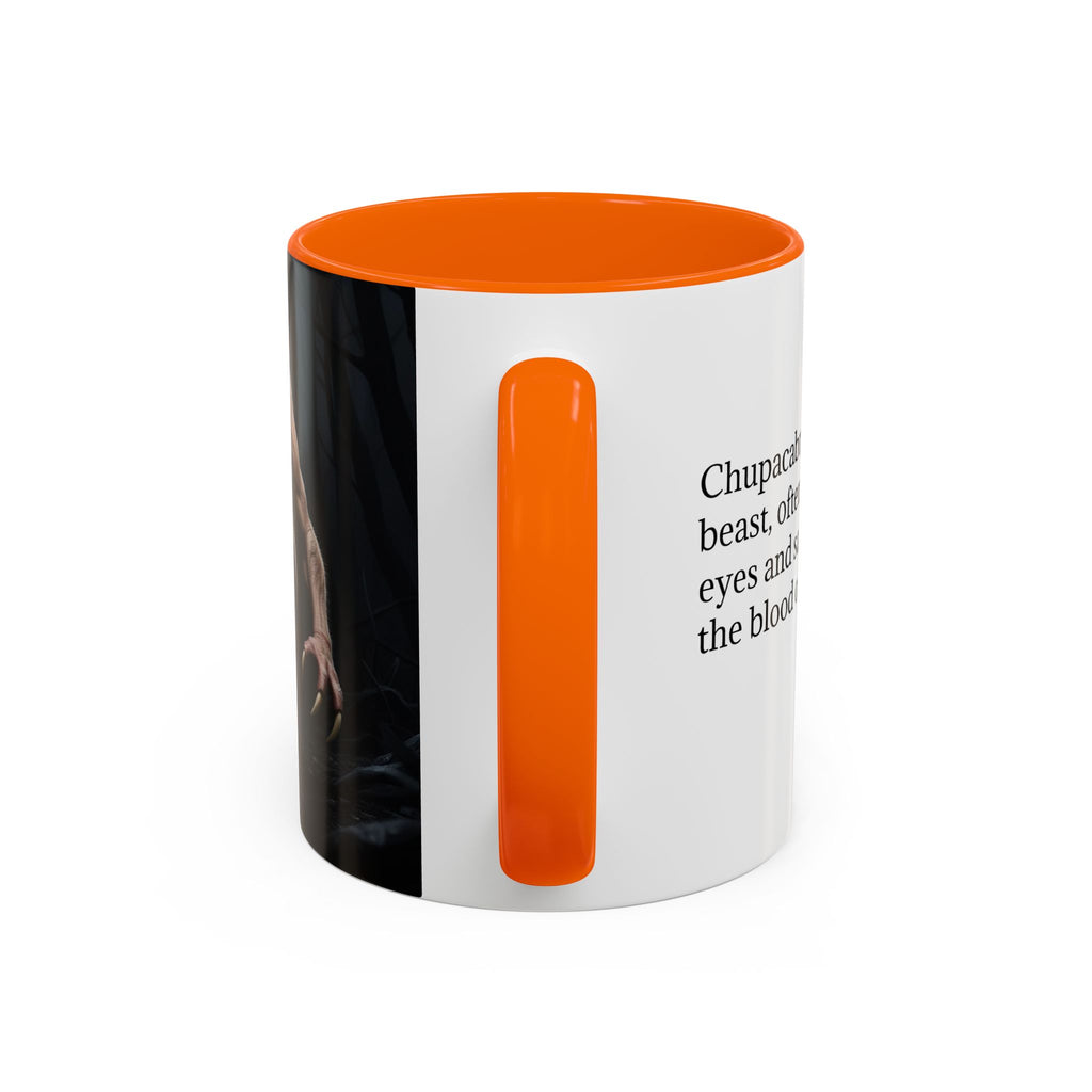 Chupacabra Mug: Cryptid Coffee Cup, Supernatural Beast, Mexican Folklore Gift