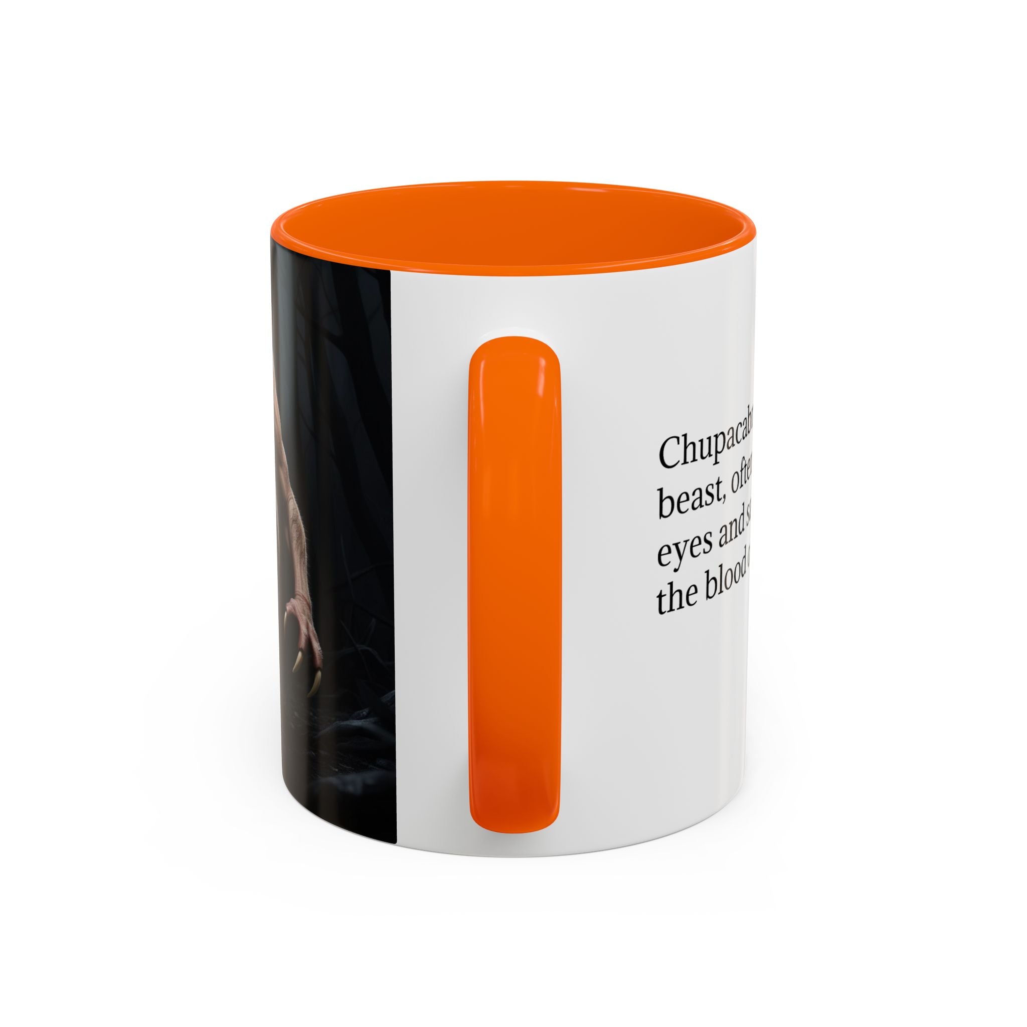 Chupacabra Mug: Cryptid Coffee Cup, Supernatural Beast, Mexican Folklore Gift