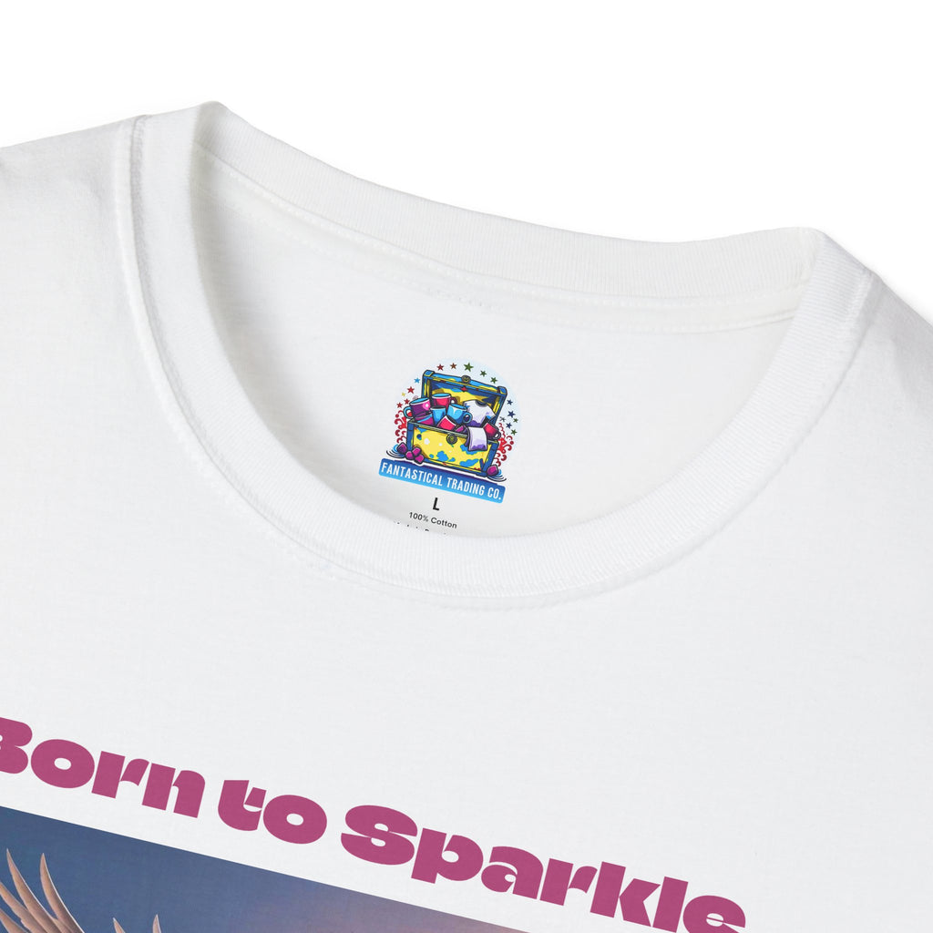 Unicorn Shirt: Legendary Alicorn Graphic Tee, Born to Sparkle, Mythical Creature