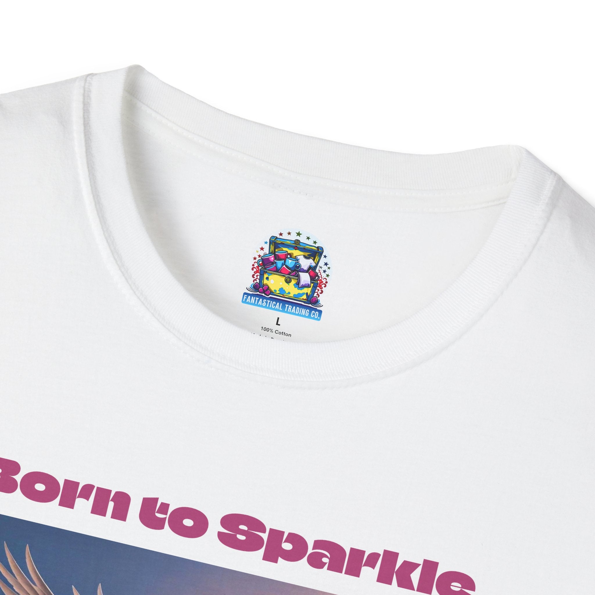 Unicorn Shirt: Legendary Alicorn Graphic Tee, Born to Sparkle, Mythical Creature
