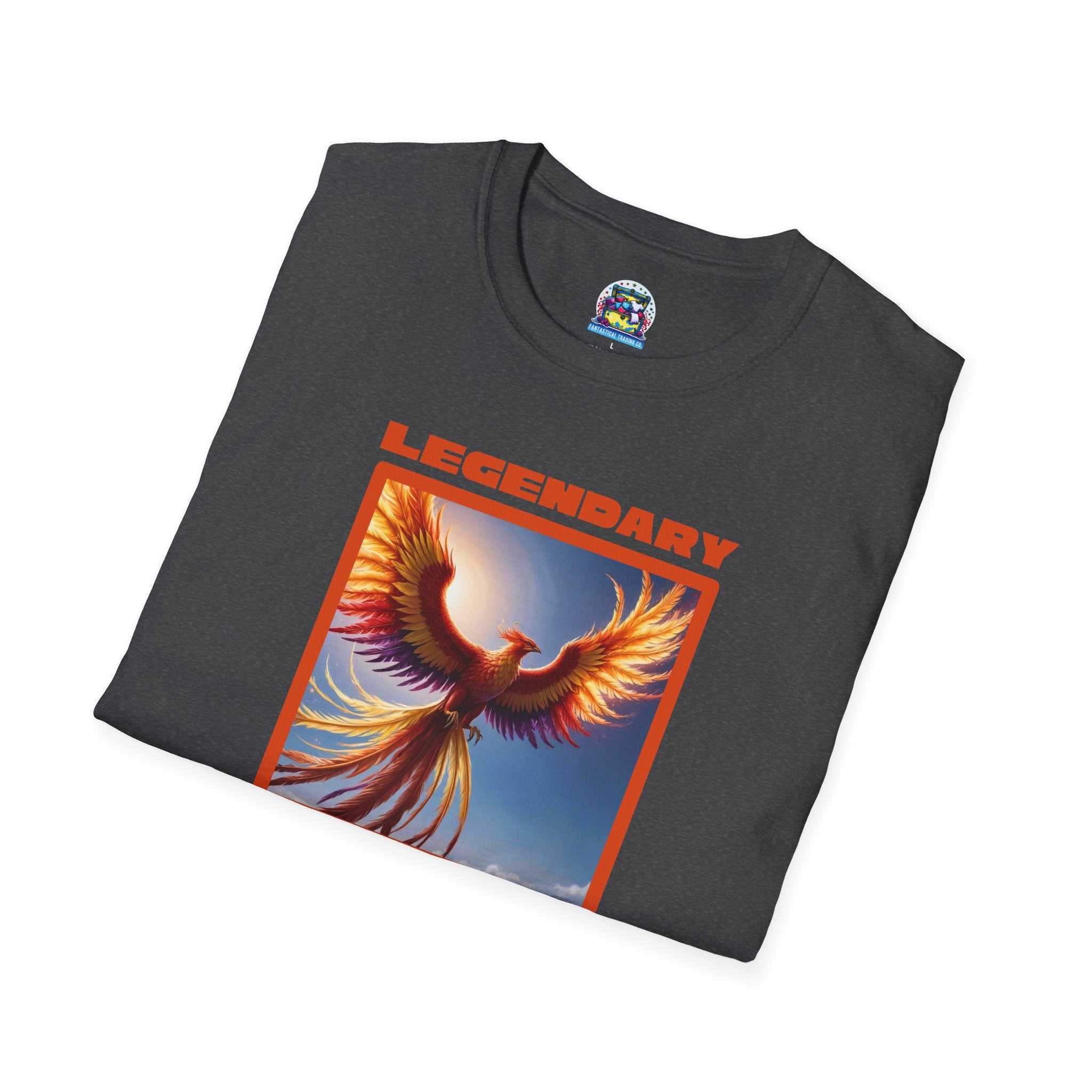 Phoenix Shirt: Legendary Bird Graphic Tee, Phoenix Rising, Mythical Creature Tshirt