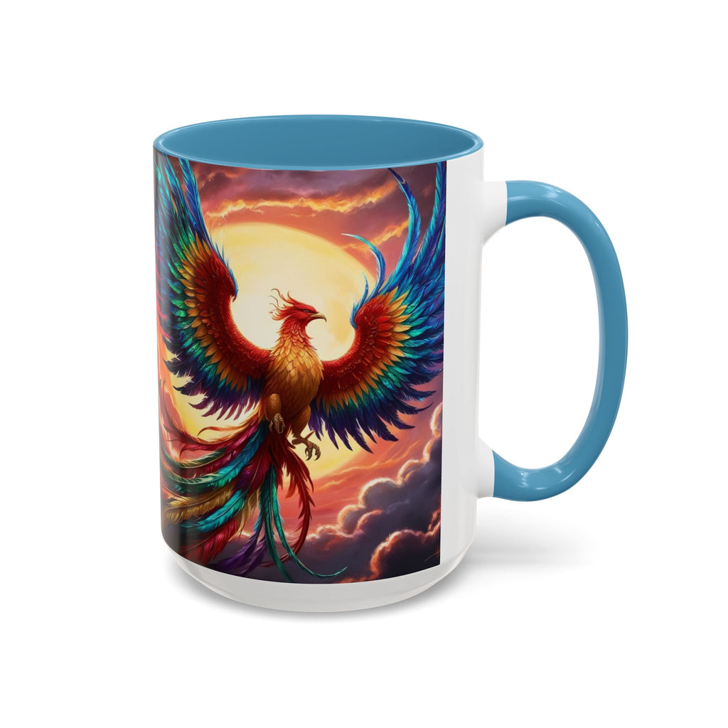 Phoenix Bird Coffee Cup: Mythical Creature, Firebird Coffee Mug, Rise from the Ashes