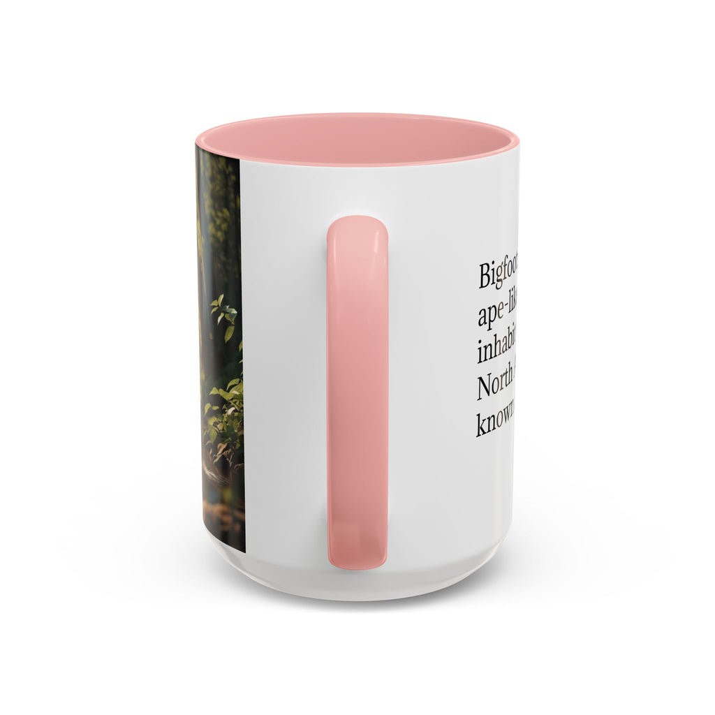 Bigfoot Coffee Mug: Sasquatch, Forest Cryptid, Mythical Creature, Camping Gift