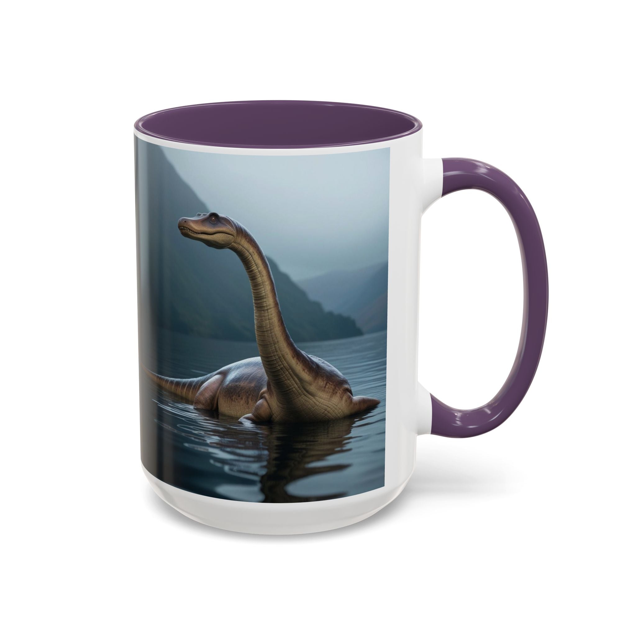 Loch Ness Monster Coffee Cup: Nessie Cryptid Gift, Scottish Sea Creature