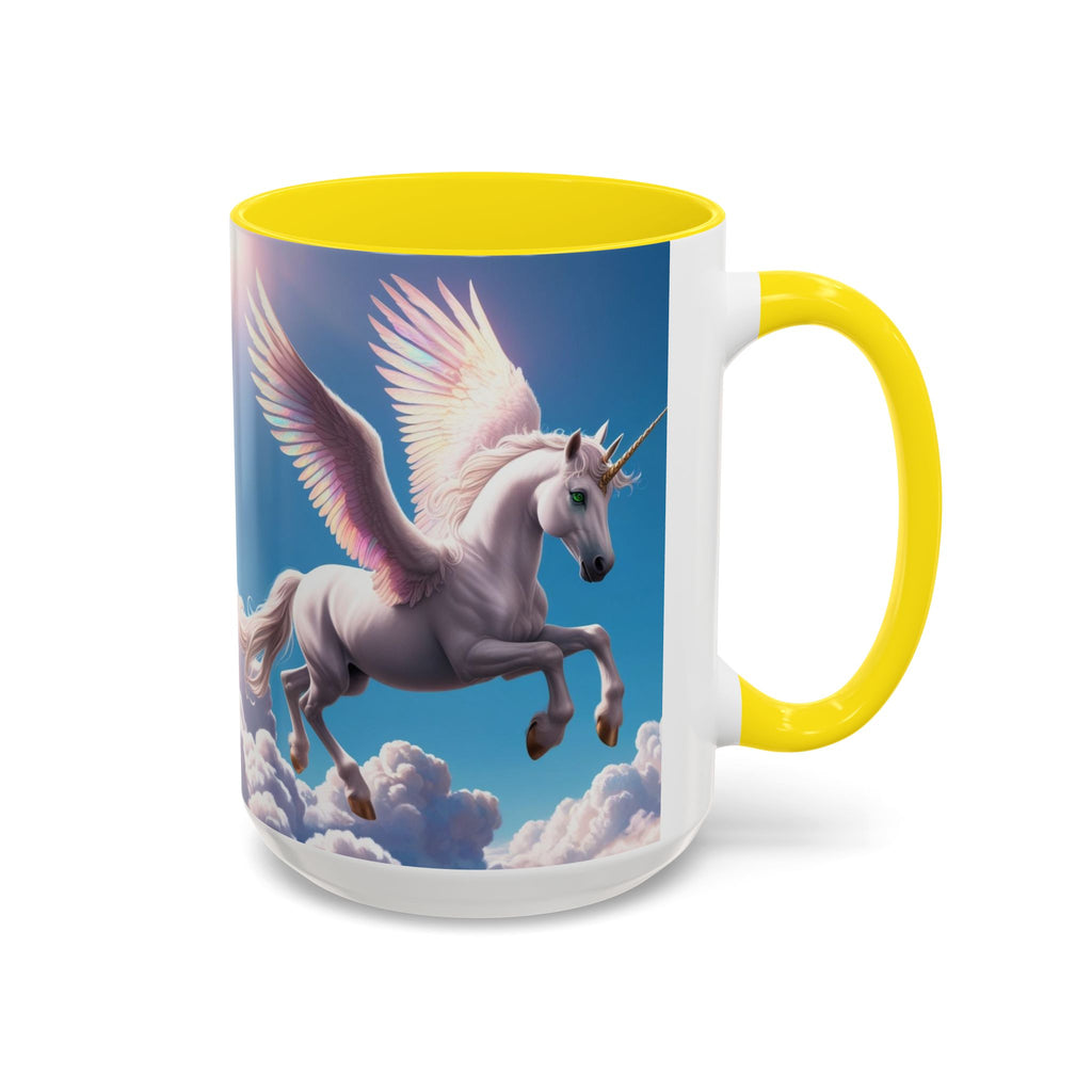 Unicorn Coffee Cup: Fantasy Alicorn Mug, Legendary Creature, Enchanted Gift (Purple)