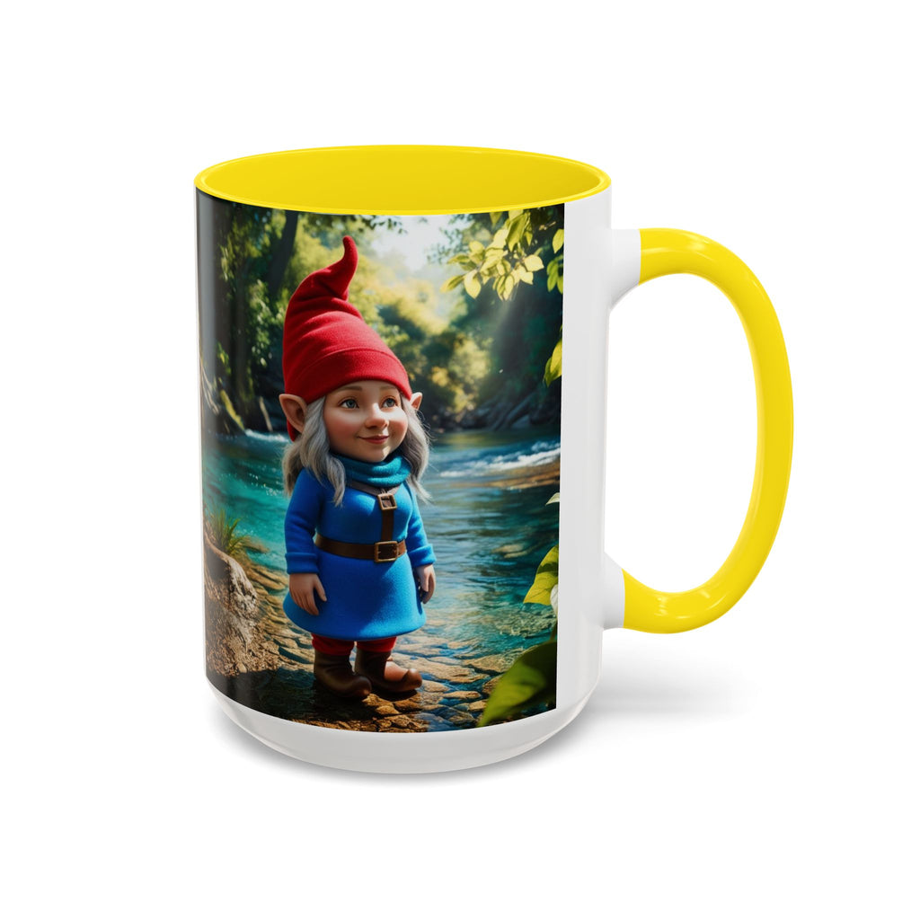 Gnome Mug: Scandinavian Nisse, Nordic Folklore Gift, Mythical Creature Coffee Cup