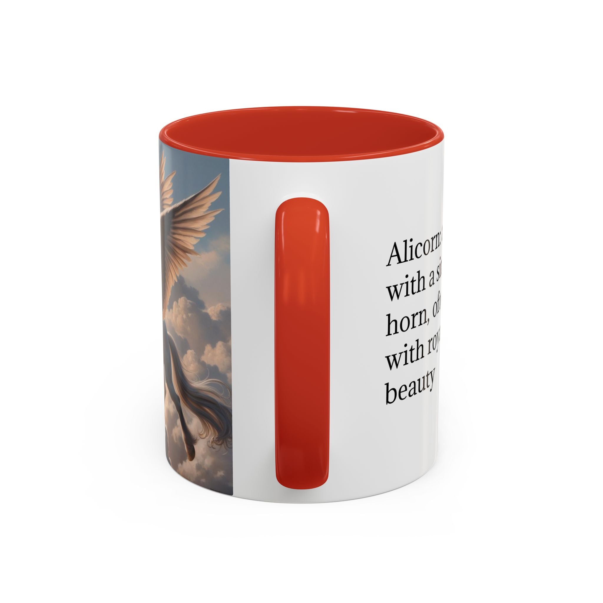 Unicorn Coffee Cup: Enchanted Alicorn Mug, Legendary Creature, Fairytale Gift