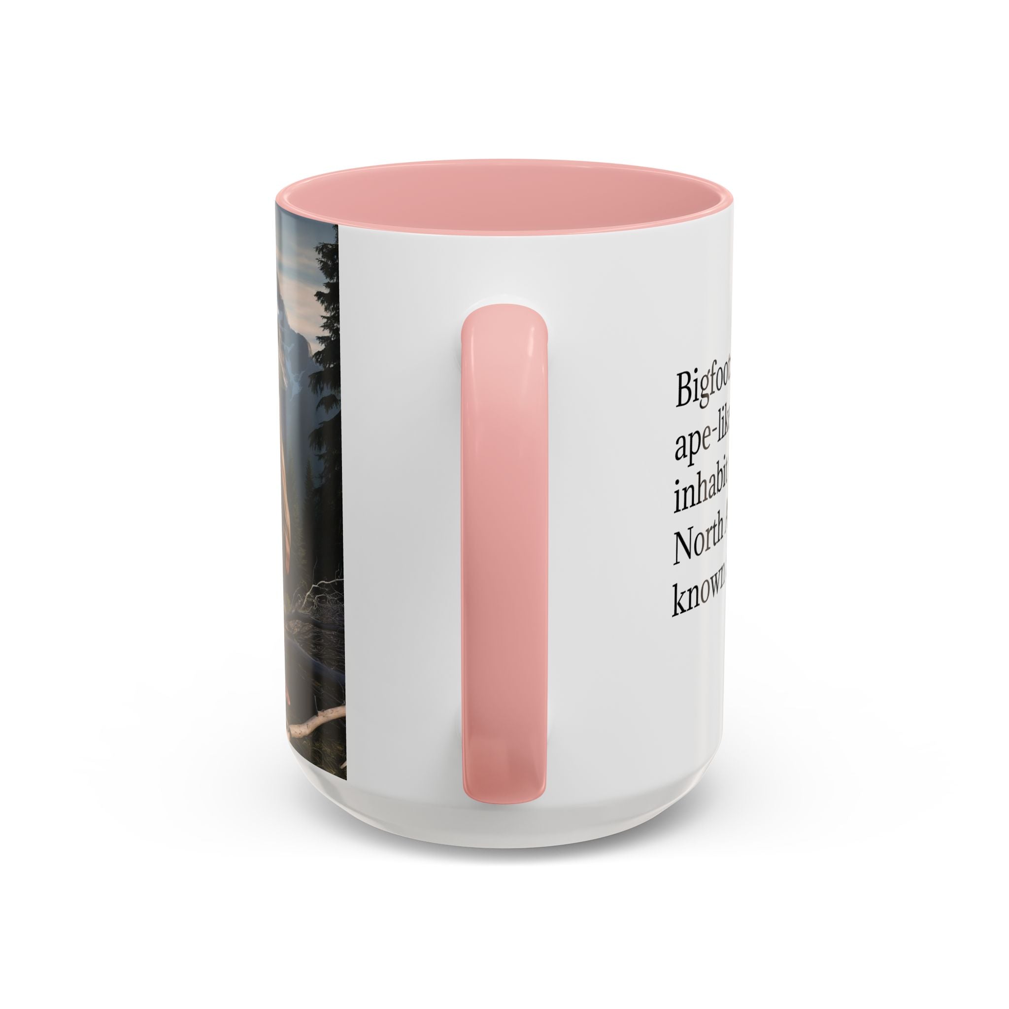 Bigfoot Mug: Sasquatch Coffee Cup, Mythical Creature, Camping Mugs for Men, Cryptozoology