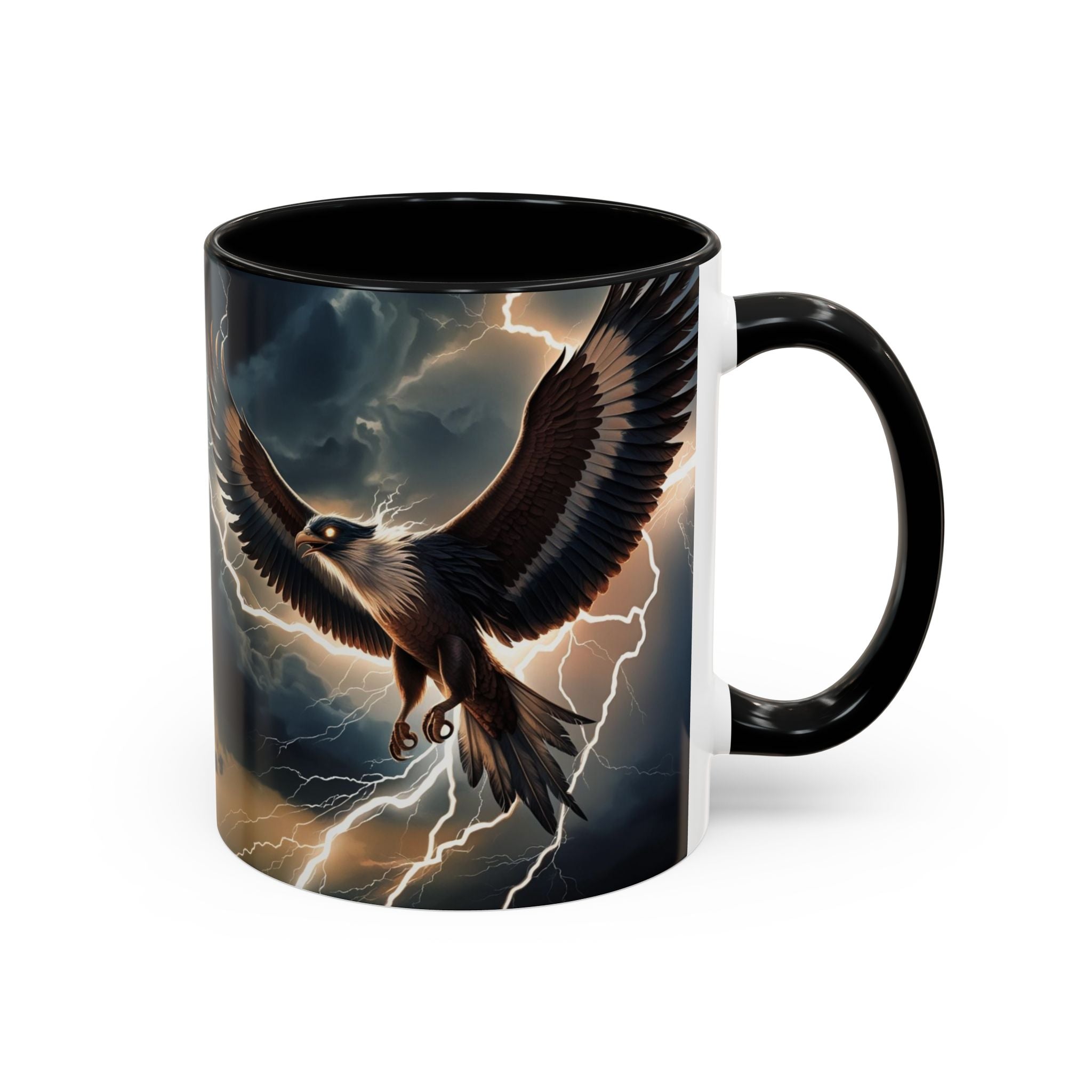 Thunderbird Coffee Cup: Legendary Creature, Spirit Animal, Cryptid Mugs for Men