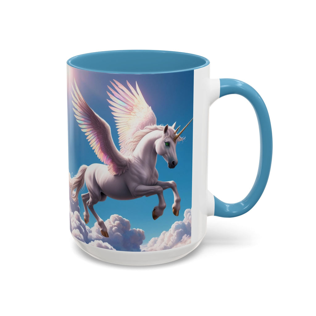 Unicorn Coffee Cup: Fantasy Alicorn Mug, Legendary Creature, Enchanted Gift (Purple)