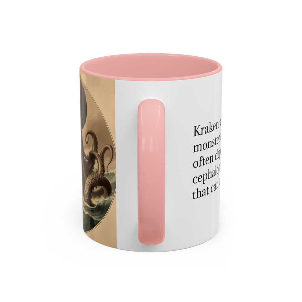 Kraken Coffee Cup: Giant Squid Coffee Mug, Mugs for Men, Mythical Creature