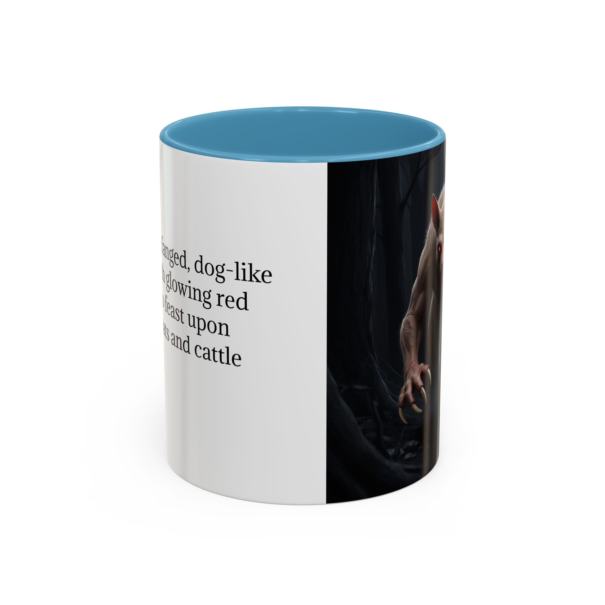 Chupacabra Mug: Cryptid Coffee Cup, Supernatural Beast, Mexican Folklore Gift