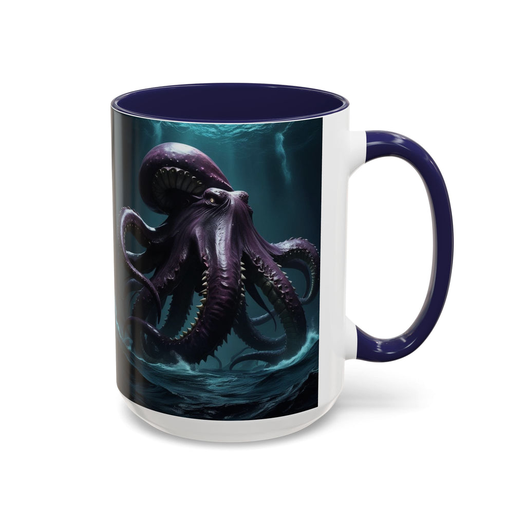 Kraken Coffee Cup: Giant Squid Coffee Mug, Mythical Creature, Octopus Gift