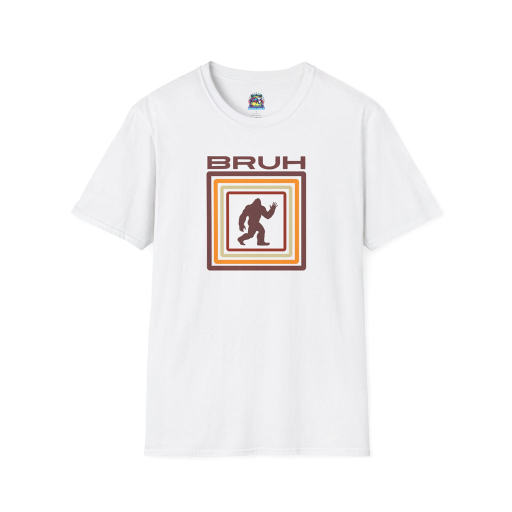 Bigfoot Shirt: Sasquatch Graphic Tee, Bruh, Soft Cotton T-shirt, Legendary Creature