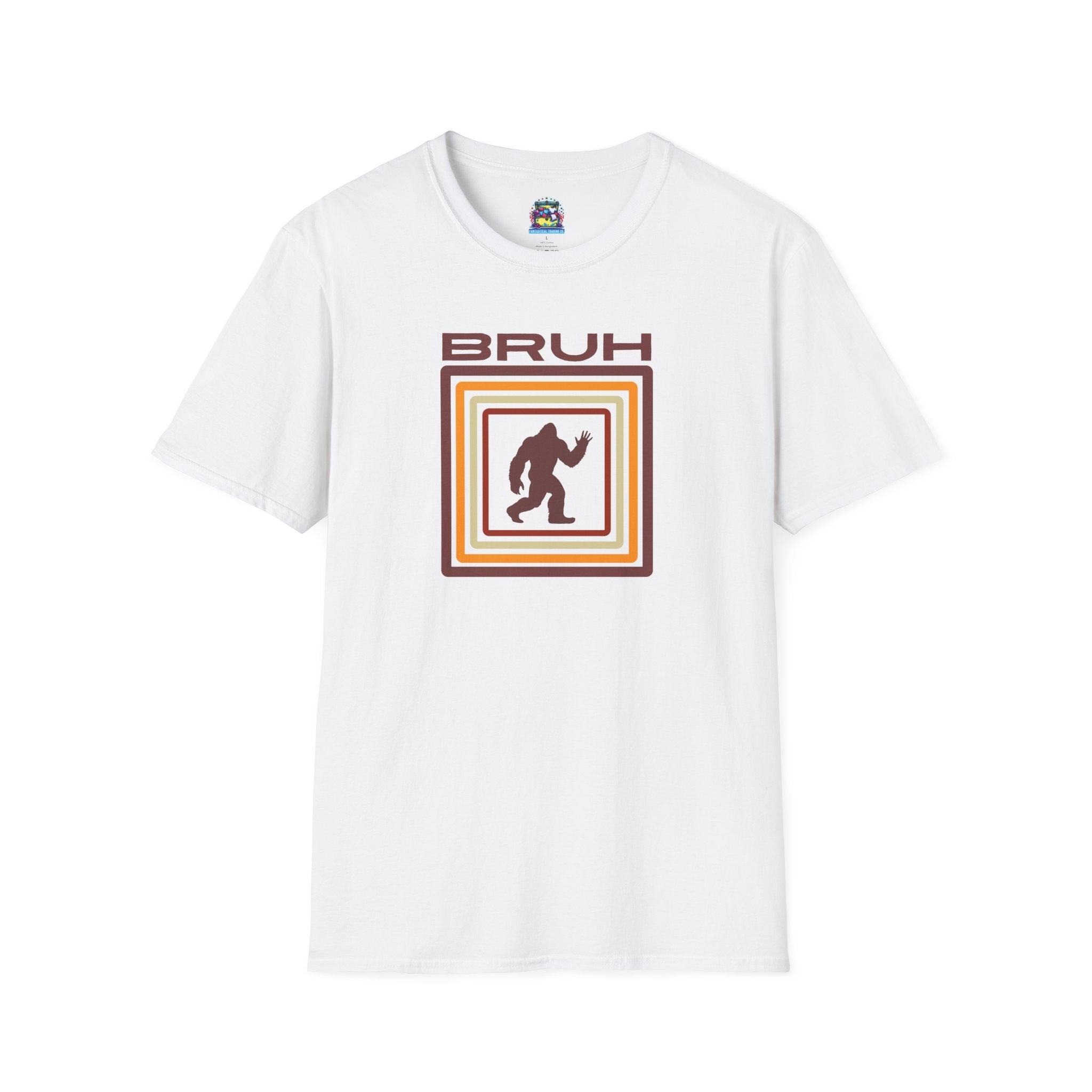 Bigfoot Shirt: Sasquatch Graphic Tee, Bruh, Soft Cotton T-shirt, Legendary Creature