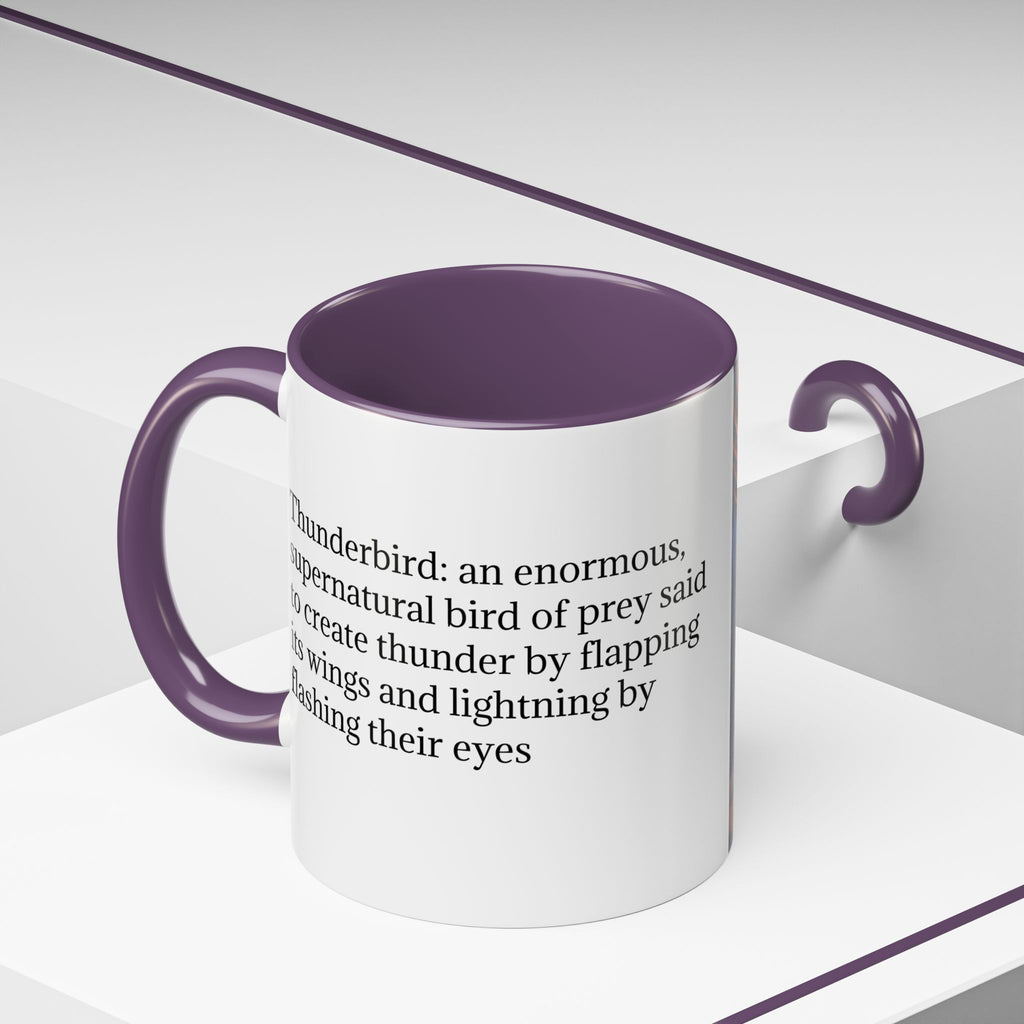 Thunderbird Coffee Mug: Native American Spirit Animal, Southwest Folklore