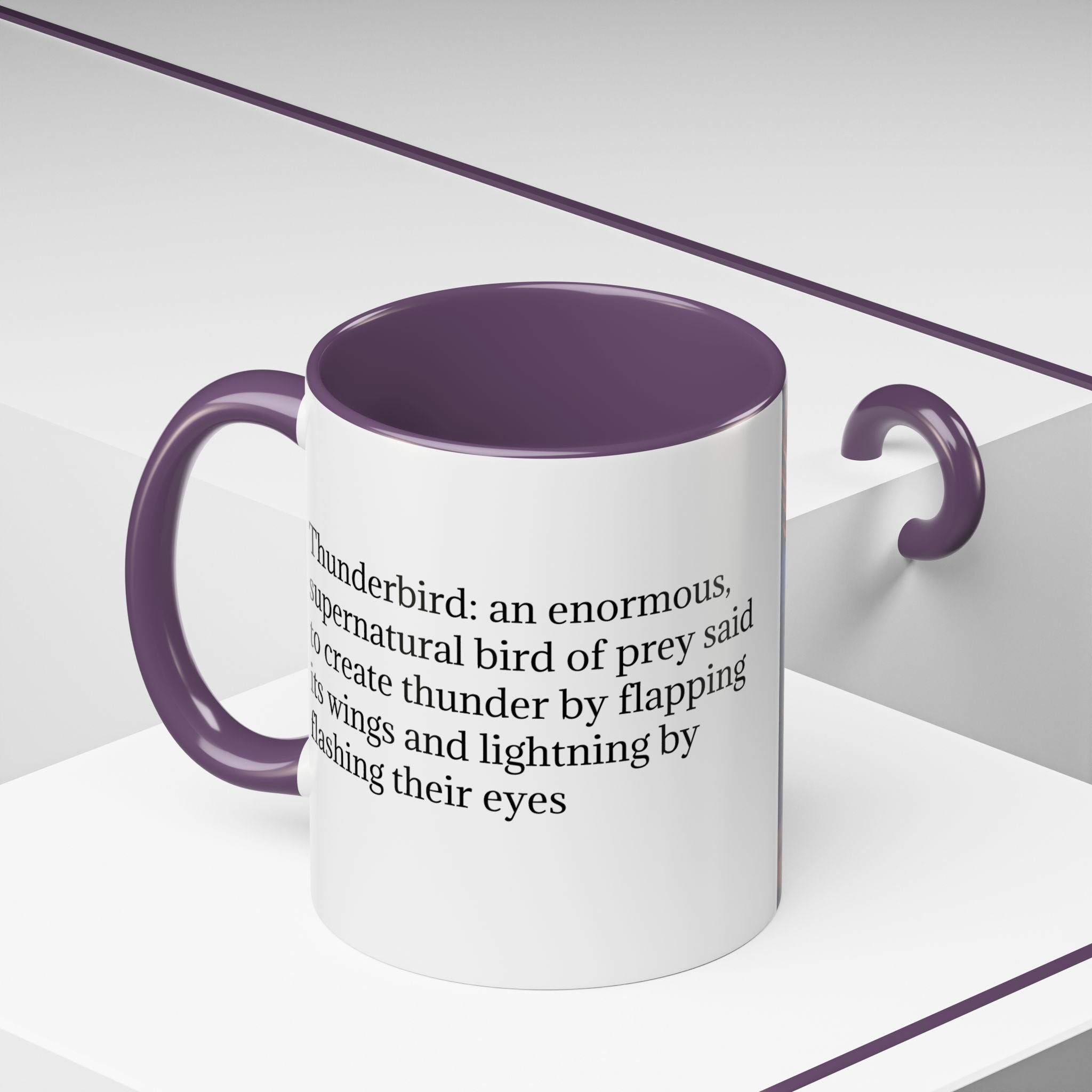 Thunderbird Coffee Mug: Native American Spirit Animal, Southwest Folklore