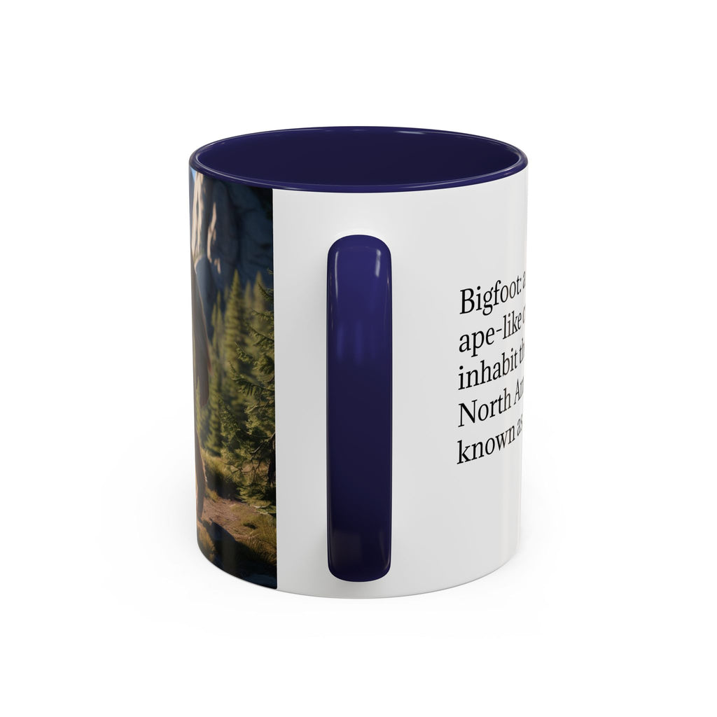 Bigfoot Coffee Cup: Sasquatch Coffee Mug, Pacific Northwest Cryptid, Mythical Creature