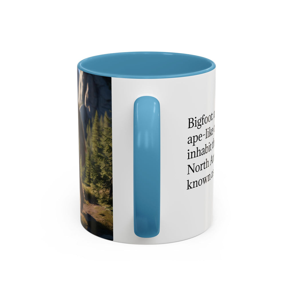 Bigfoot Coffee Cup: Sasquatch Coffee Mug, Pacific Northwest Cryptid, Mythical Creature