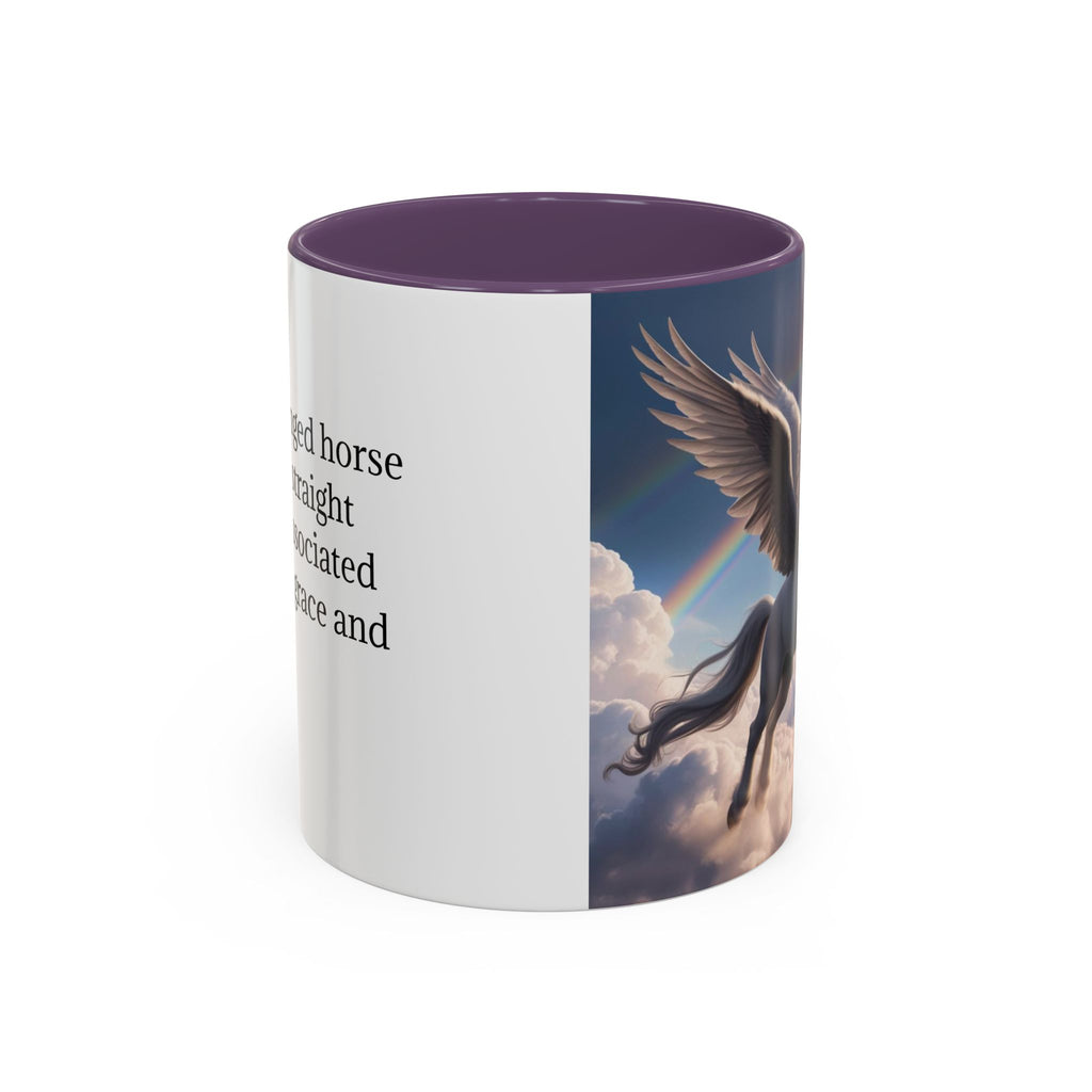 Unicorn Coffee Mug: Enchanted Alicorn, Mythical Creature, Fairytale Gift (Pink)