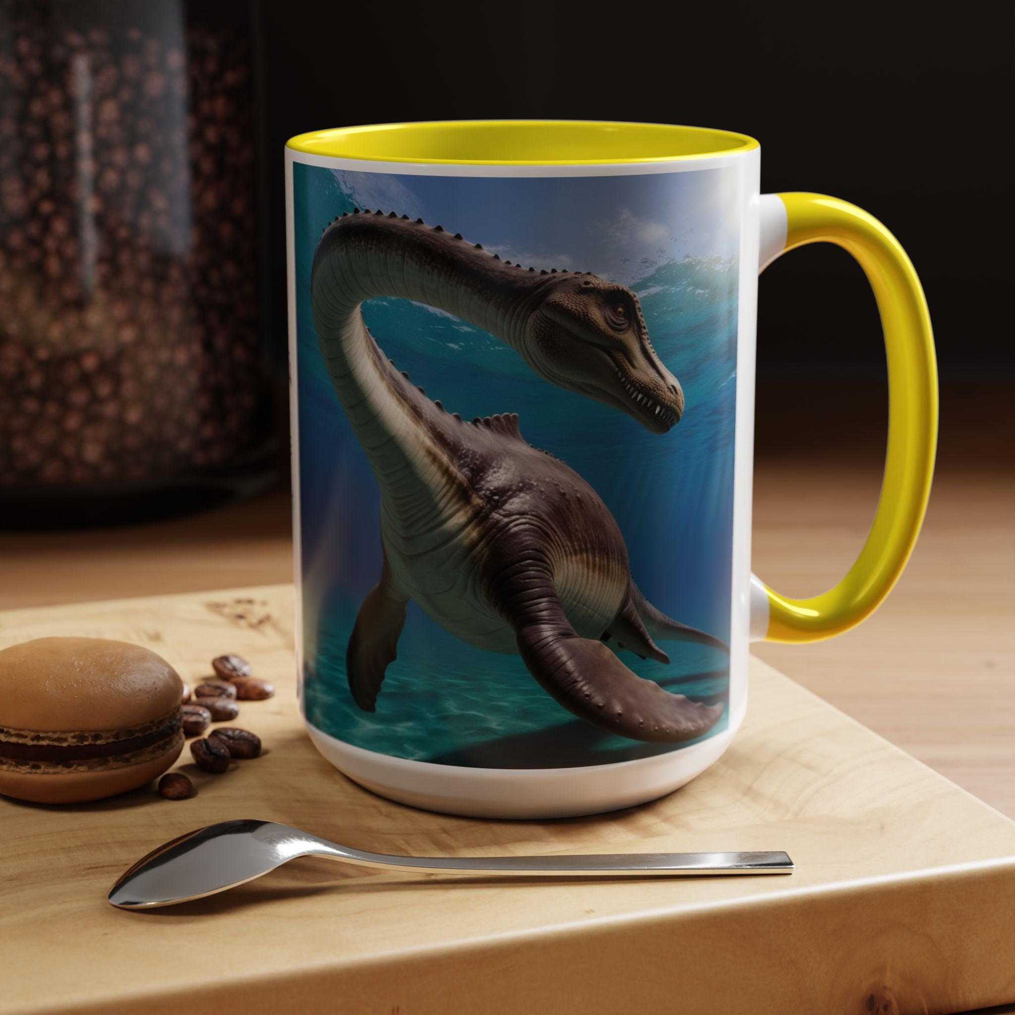 Loch Ness Monster: Nessie Coffee Mug, Mythical Sea Creature, Plesiosaurus Gift