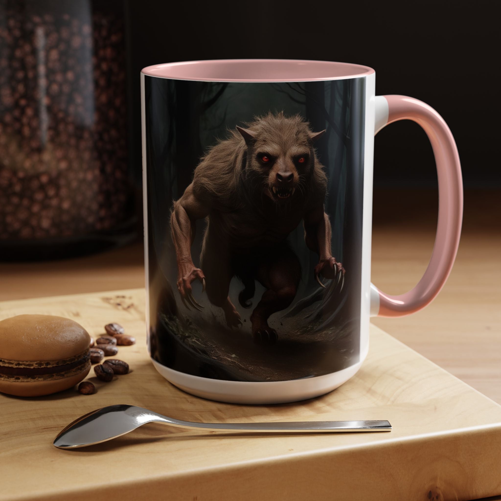 Chupacabra Coffee Mug: Supernatural Beast, Mexican Folklore Gift, Mythical Canine Cryptid
