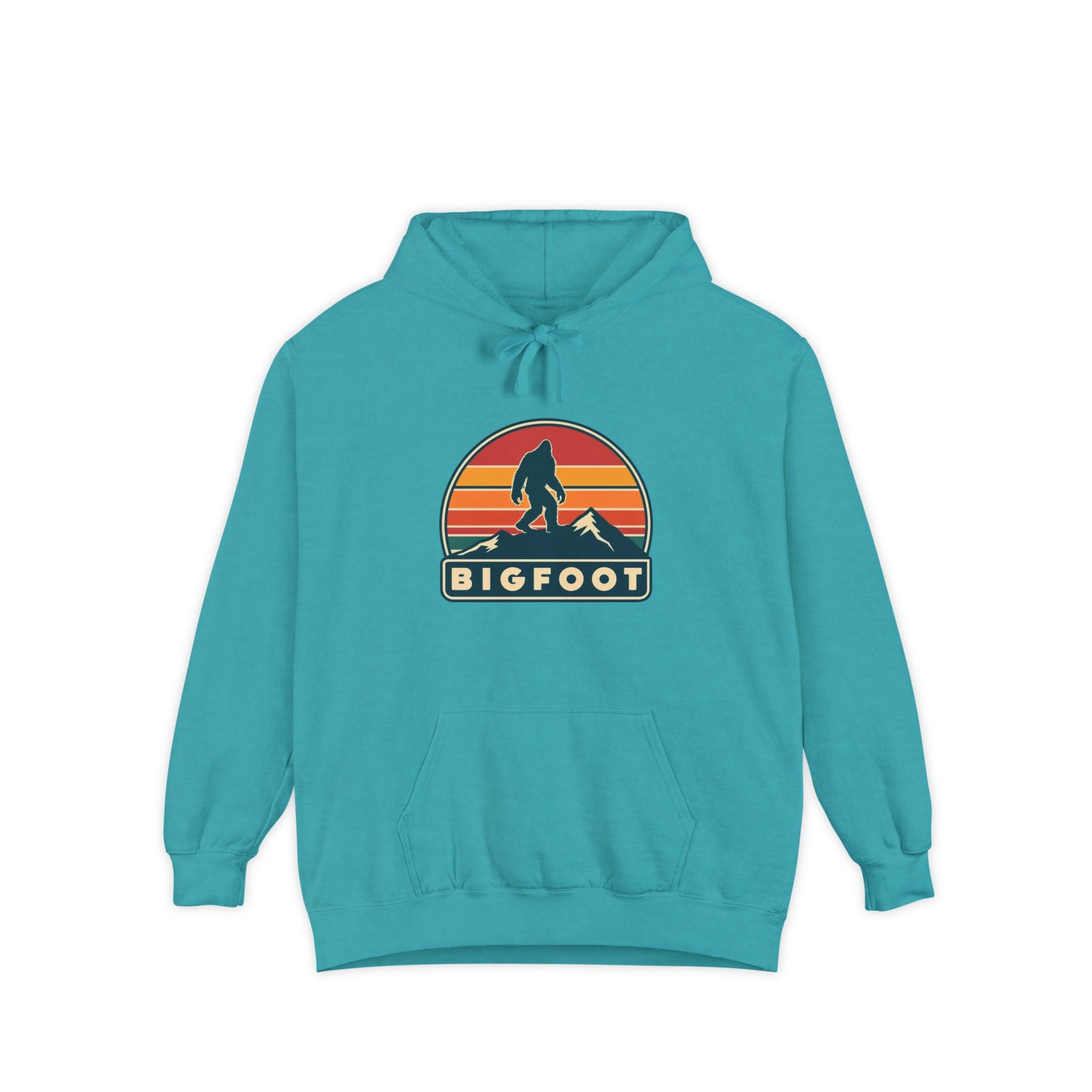 Bigfoot Hoodie Comfort Colors® | Sasquatch Sweatshirt, Cozy Unisex Pullover, Wilderness Adventure Apparel,