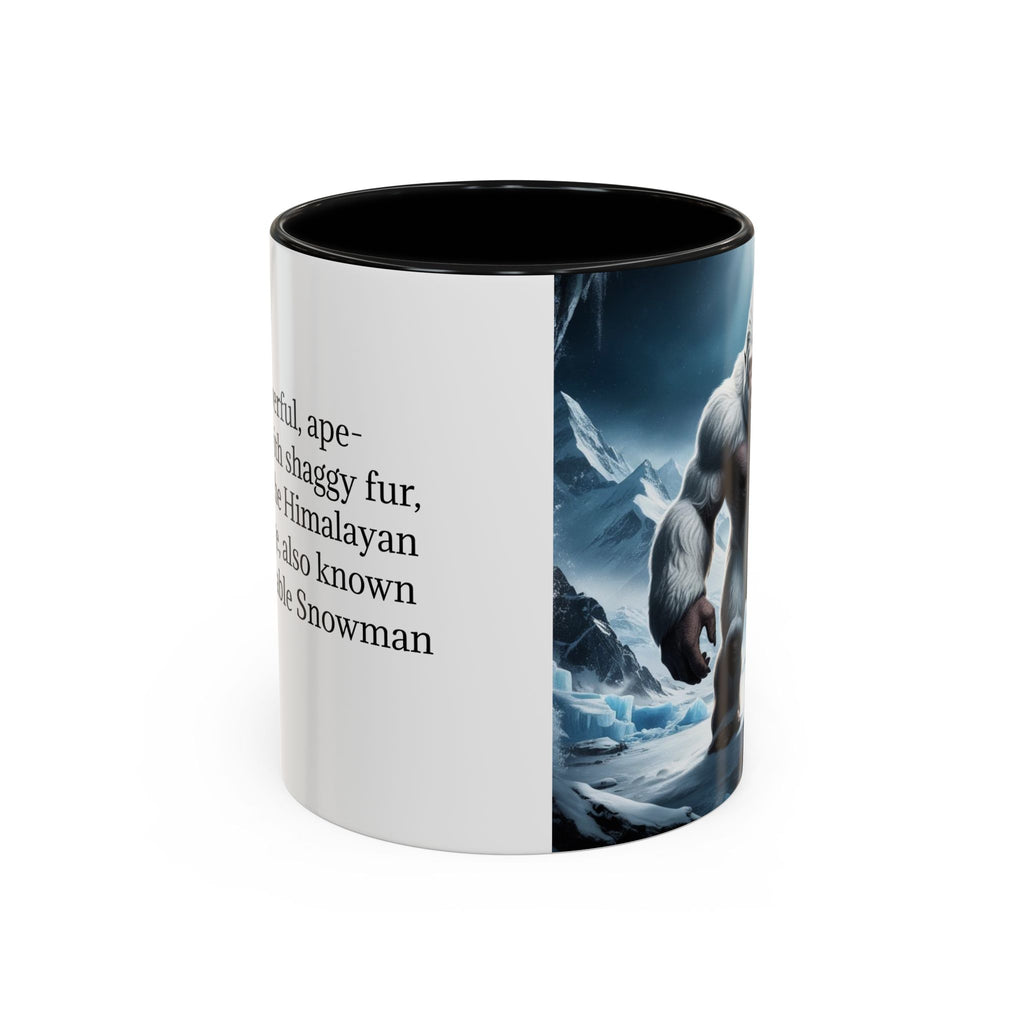 Yeti Coffee Mug: Abominable Snowman, Sasquatch Camping Gift, Himalayan Mountain Cryptid