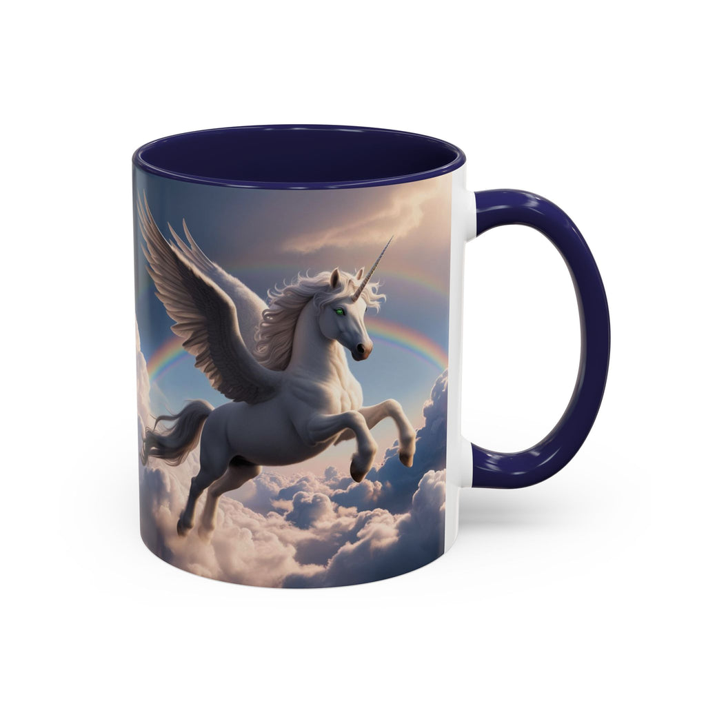 Unicorn Coffee Mug: Enchanted Alicorn, Mythical Creature, Fairytale Gift (Pink)