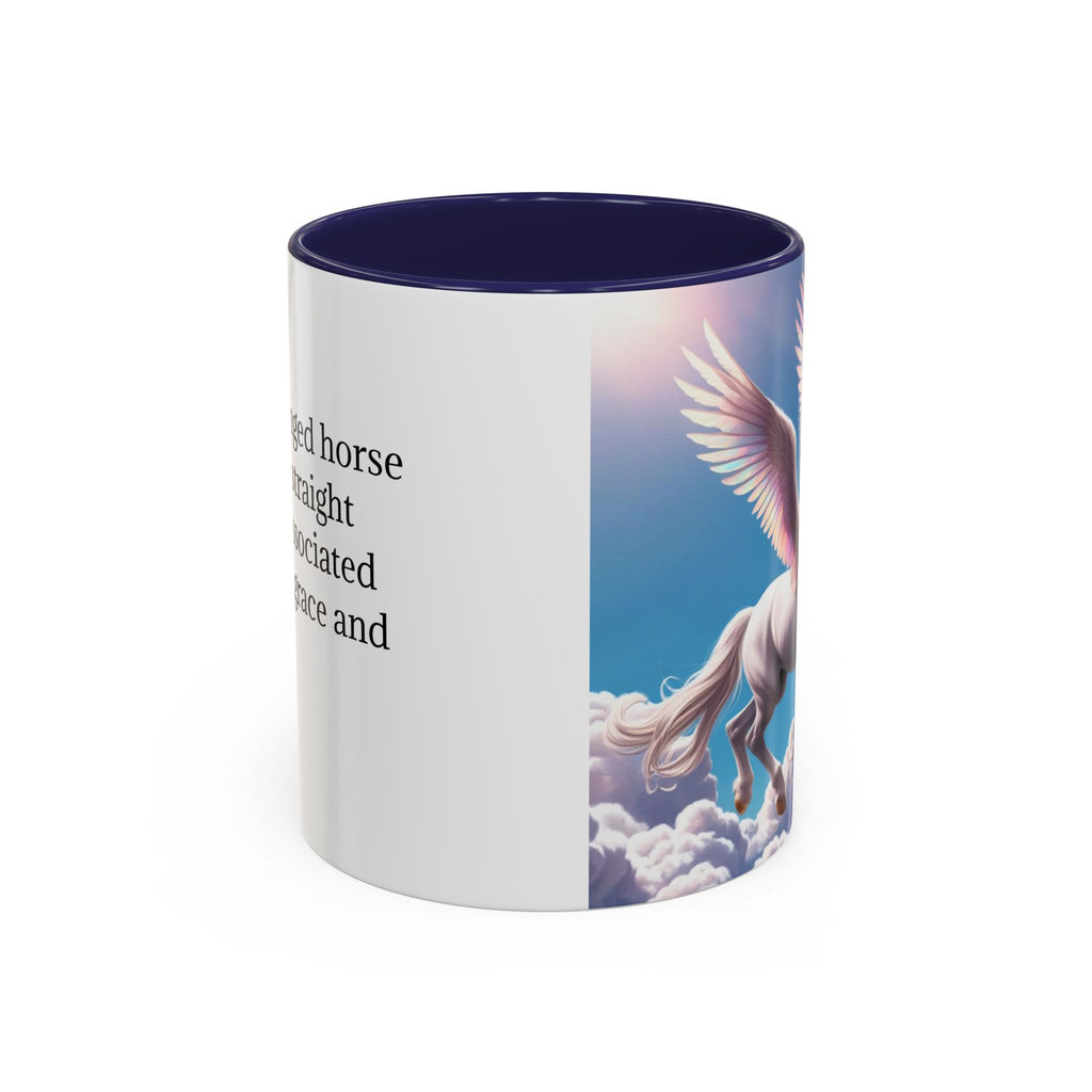Unicorn Coffee Cup: Fantasy Alicorn Mug, Legendary Creature, Enchanted Gift (Purple)