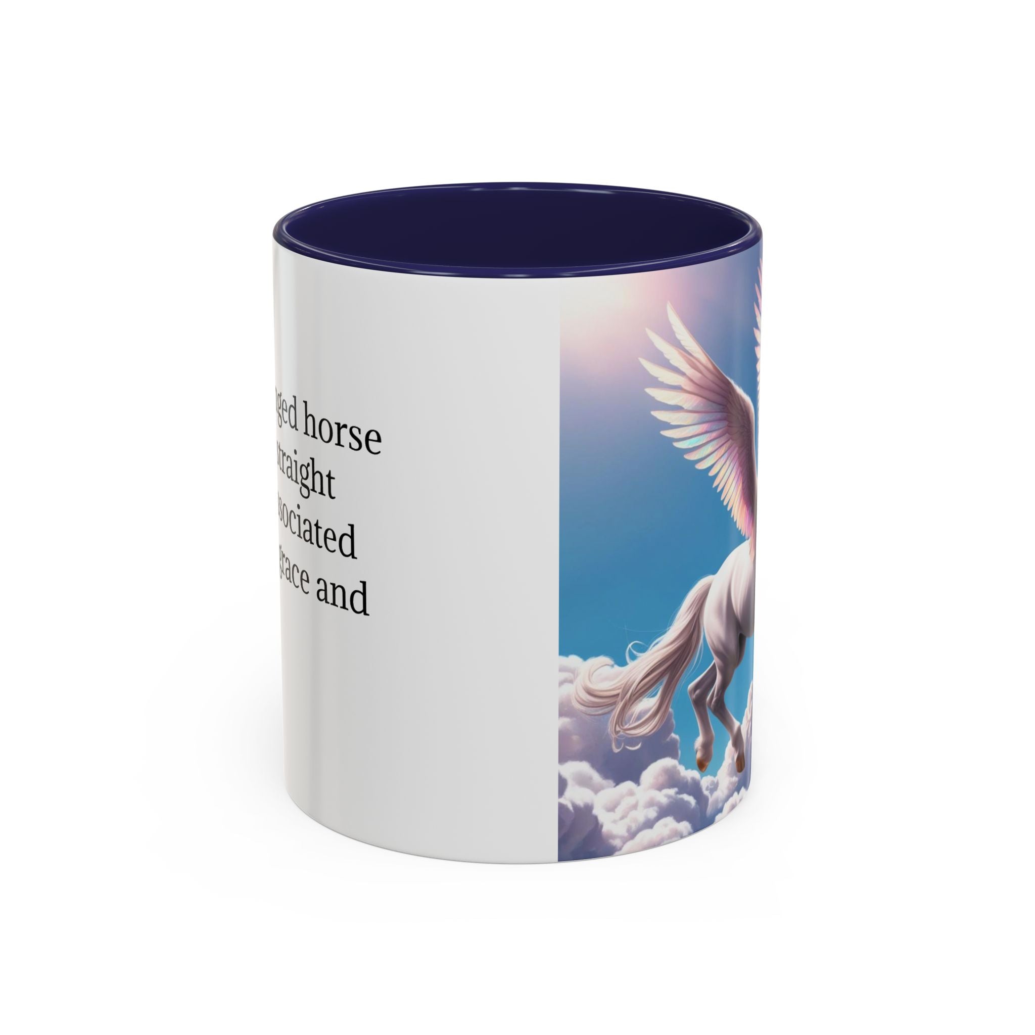 Unicorn Coffee Cup: Fantasy Alicorn Mug, Legendary Creature, Enchanted Gift (Purple)