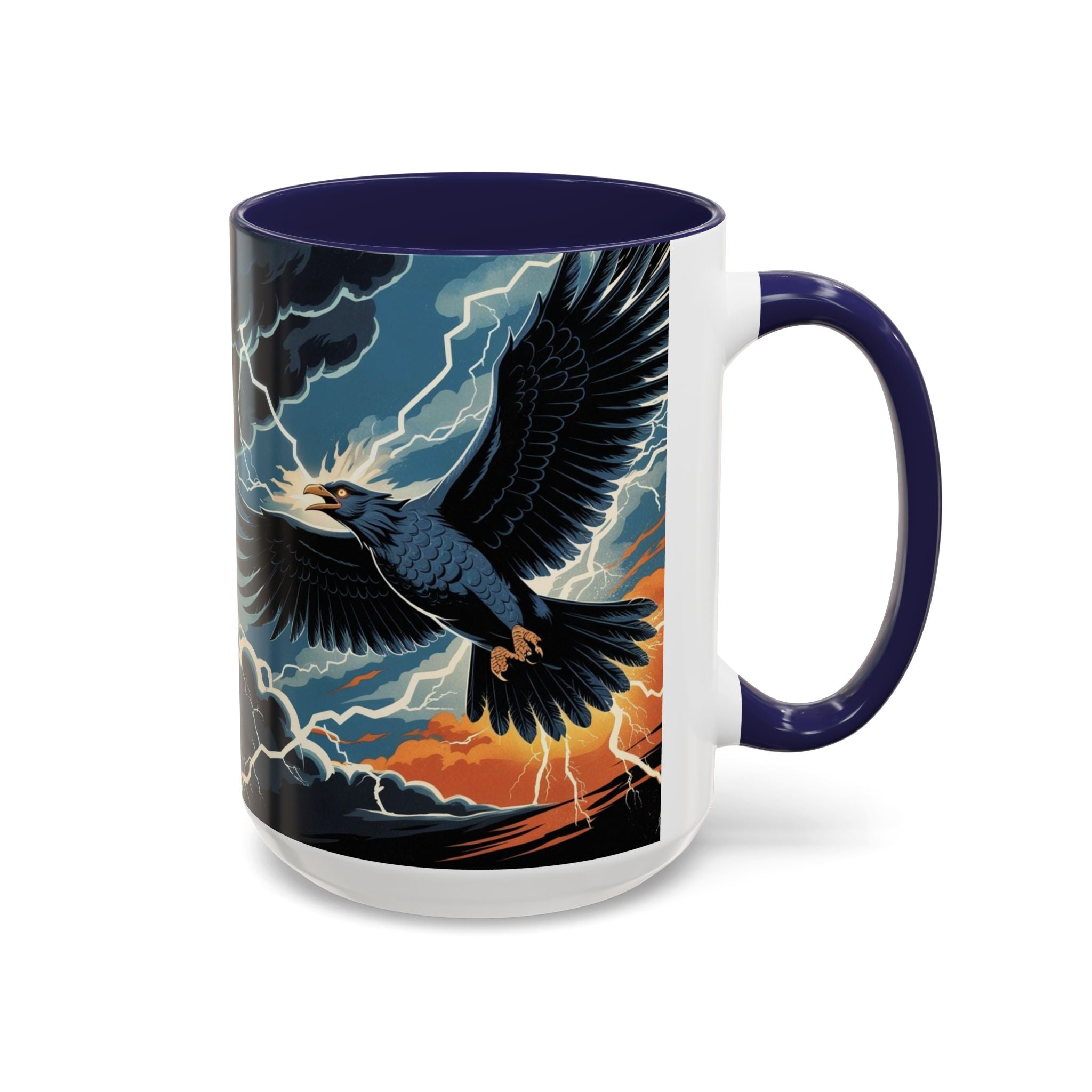 Thunderbird Coffee Cup: Native American Folklore, Legendary Creature, Coffee Mug Gift