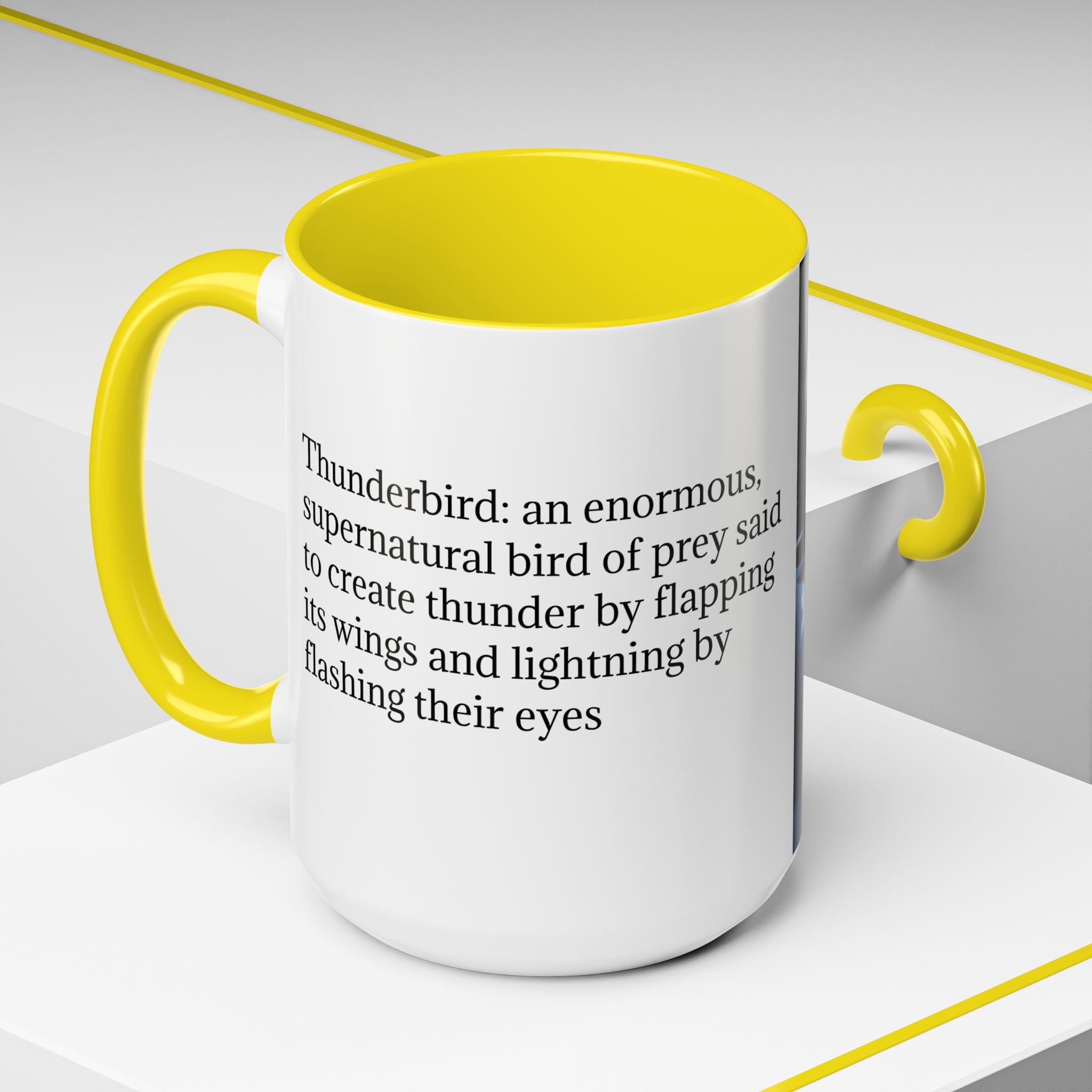 Thunderbird Coffee Mug: Mythical Creature, Native American, Cryptid Eagle