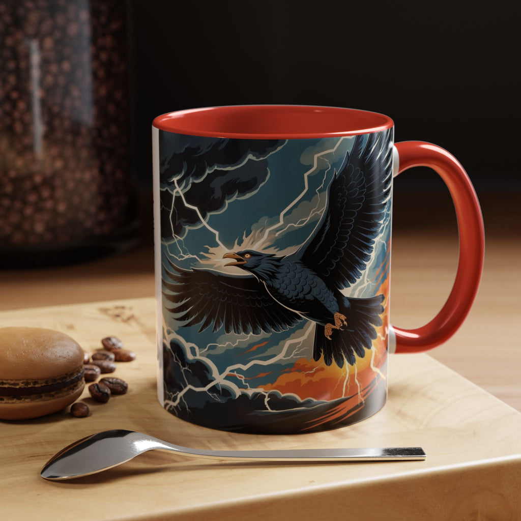Thunderbird Coffee Cup: Native American Folklore, Legendary Creature, Coffee Mug Gift