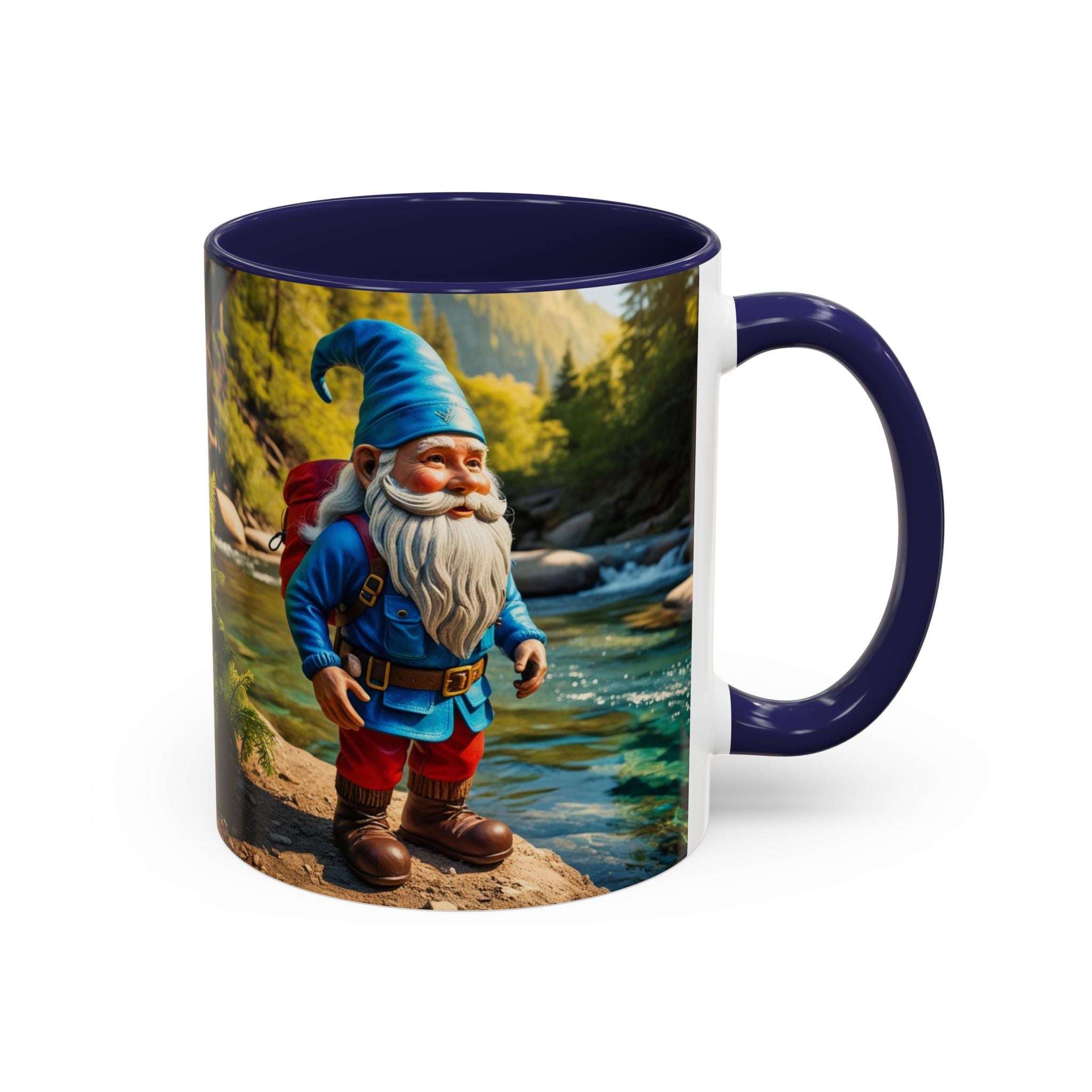 Gnome Mug: Nordic Folklore Gift, Scandinavian Nisse, Enchanted Creature Coffee Cup