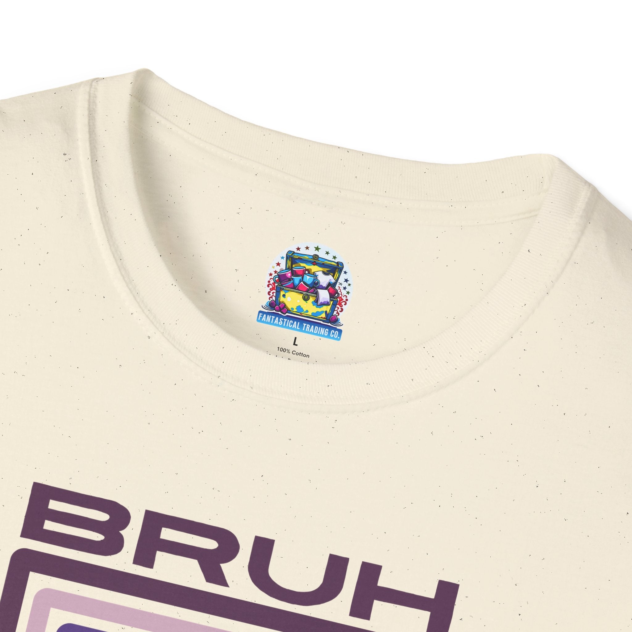Bigfoot Shirt: Sasquatch Graphic Tee, Bruh, Mythical Creature, Soft Cotton T-Shirt