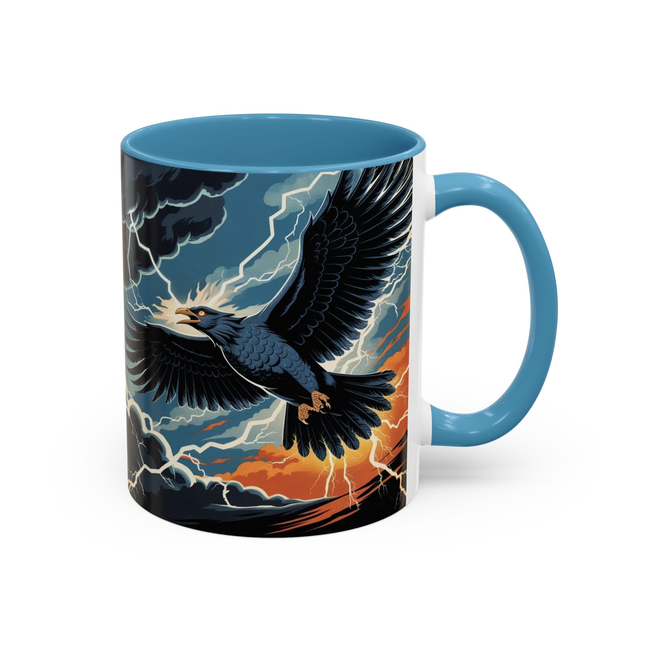 Thunderbird Coffee Cup: Native American Folklore, Legendary Creature, Coffee Mug Gift