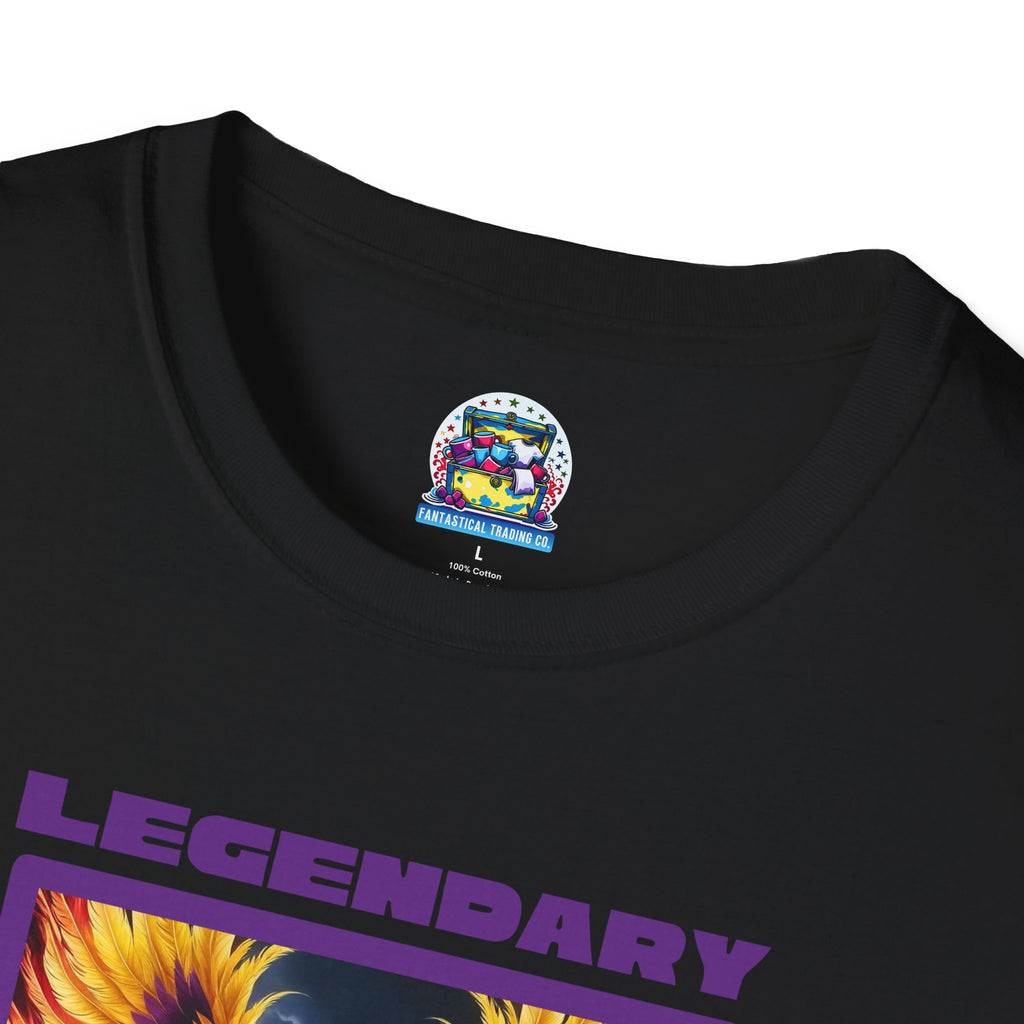 Phoenix Graphic Tee: Mythical Creature, Soft Cotton Shirt, Rise from the Ashes